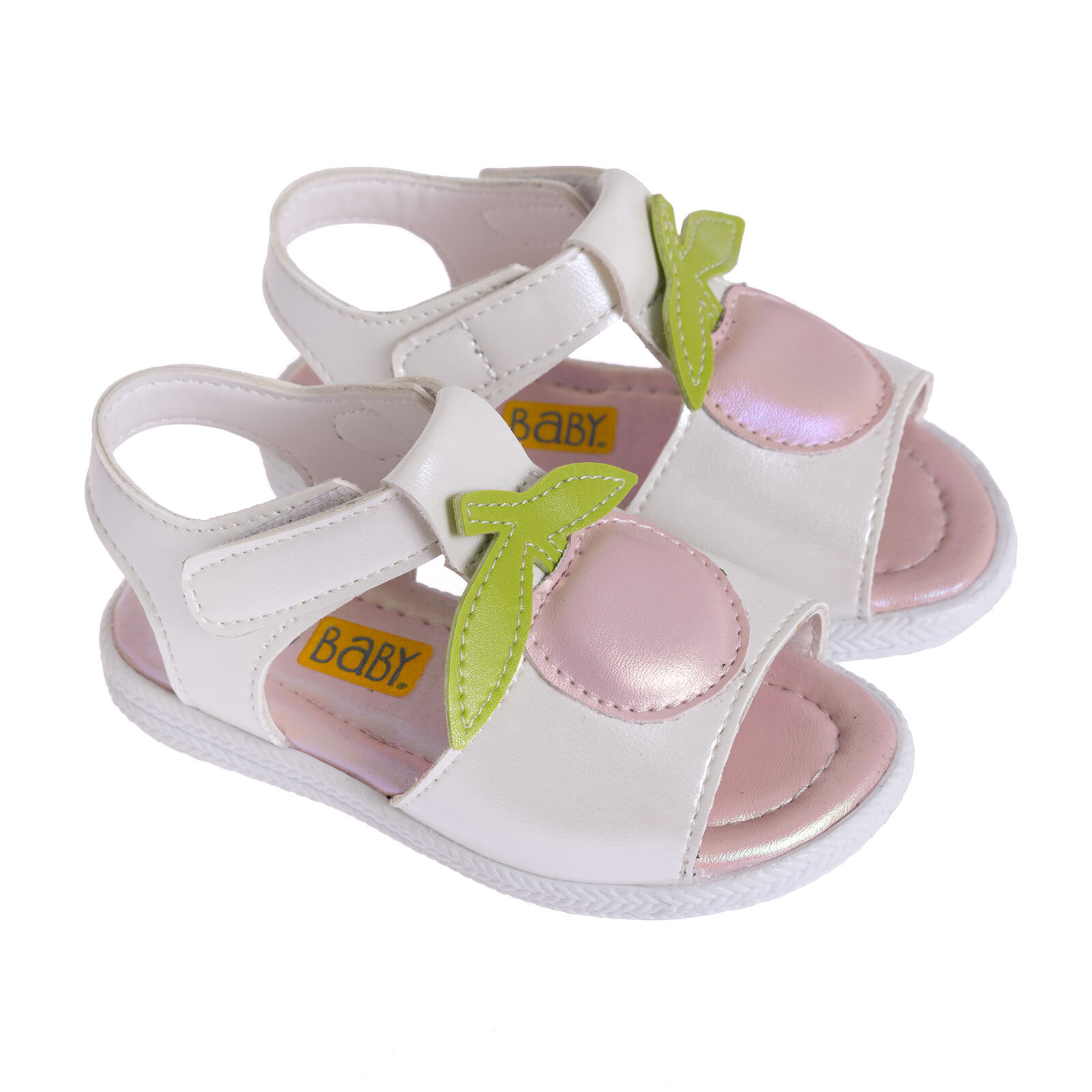 Kız Kirazlı  Sandalet Kız Bebek