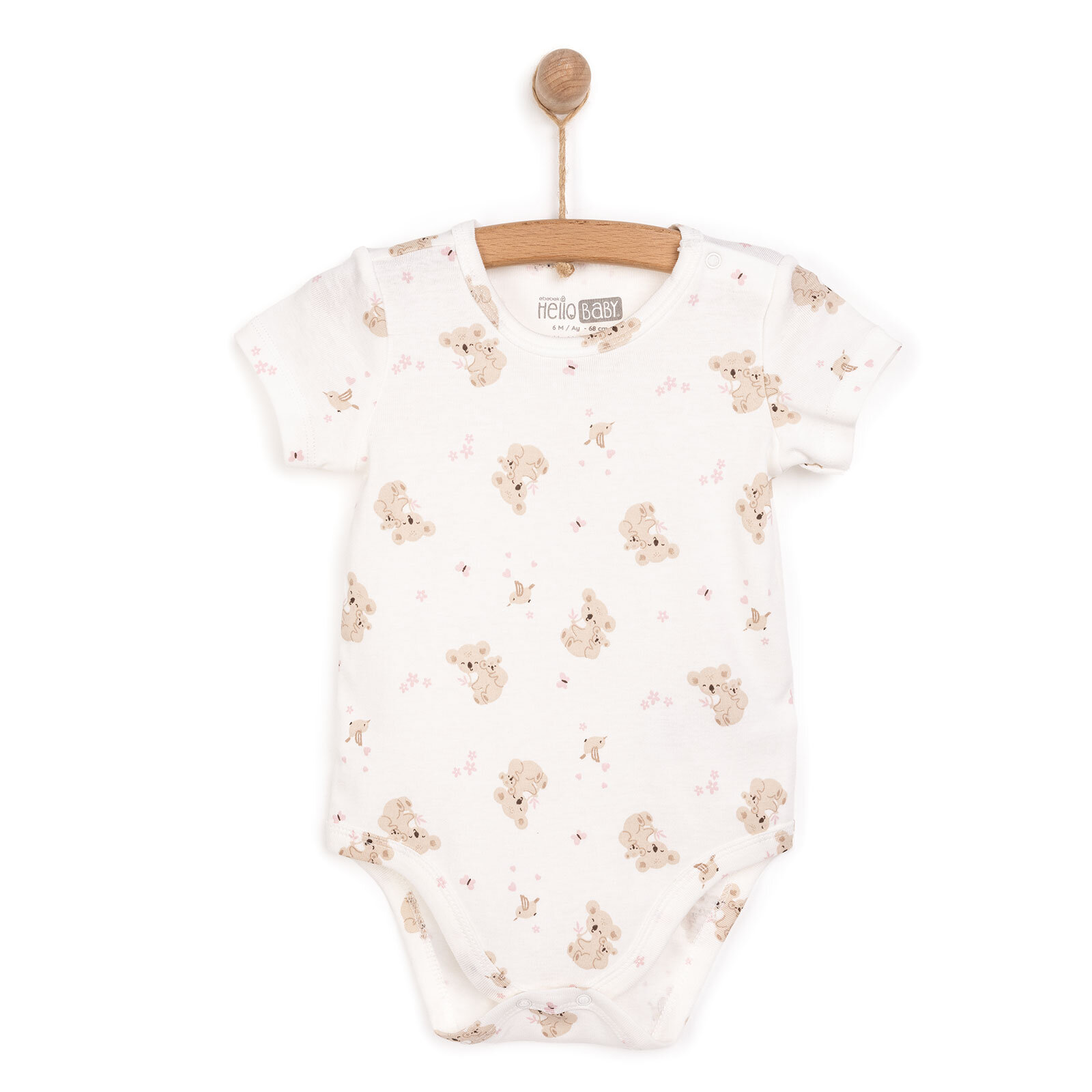 Kız Kısa Kol Body Kız Bebek