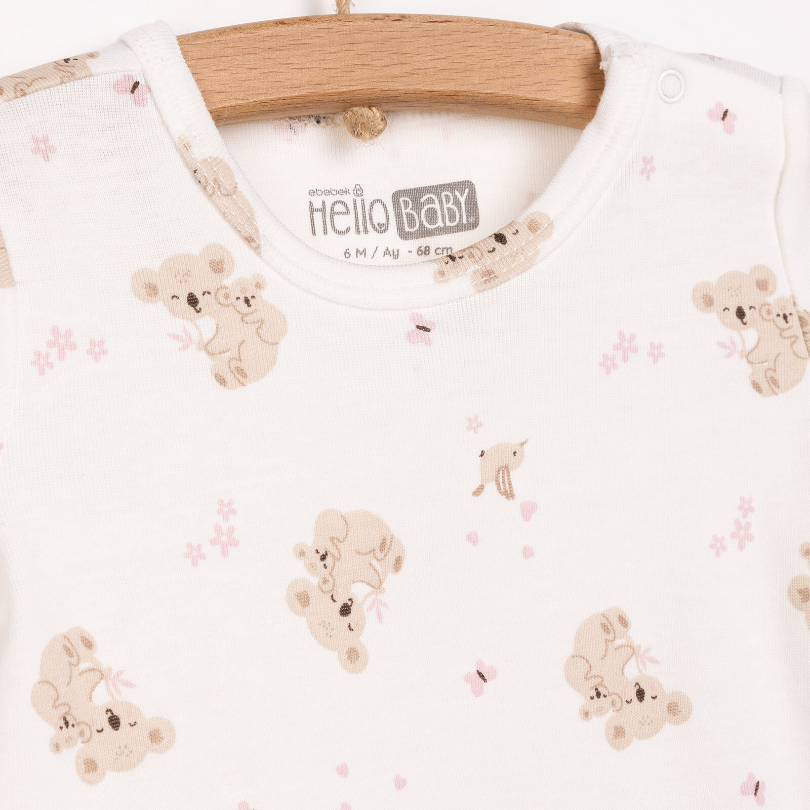 Kız Kısa Kol Body Kız Bebek