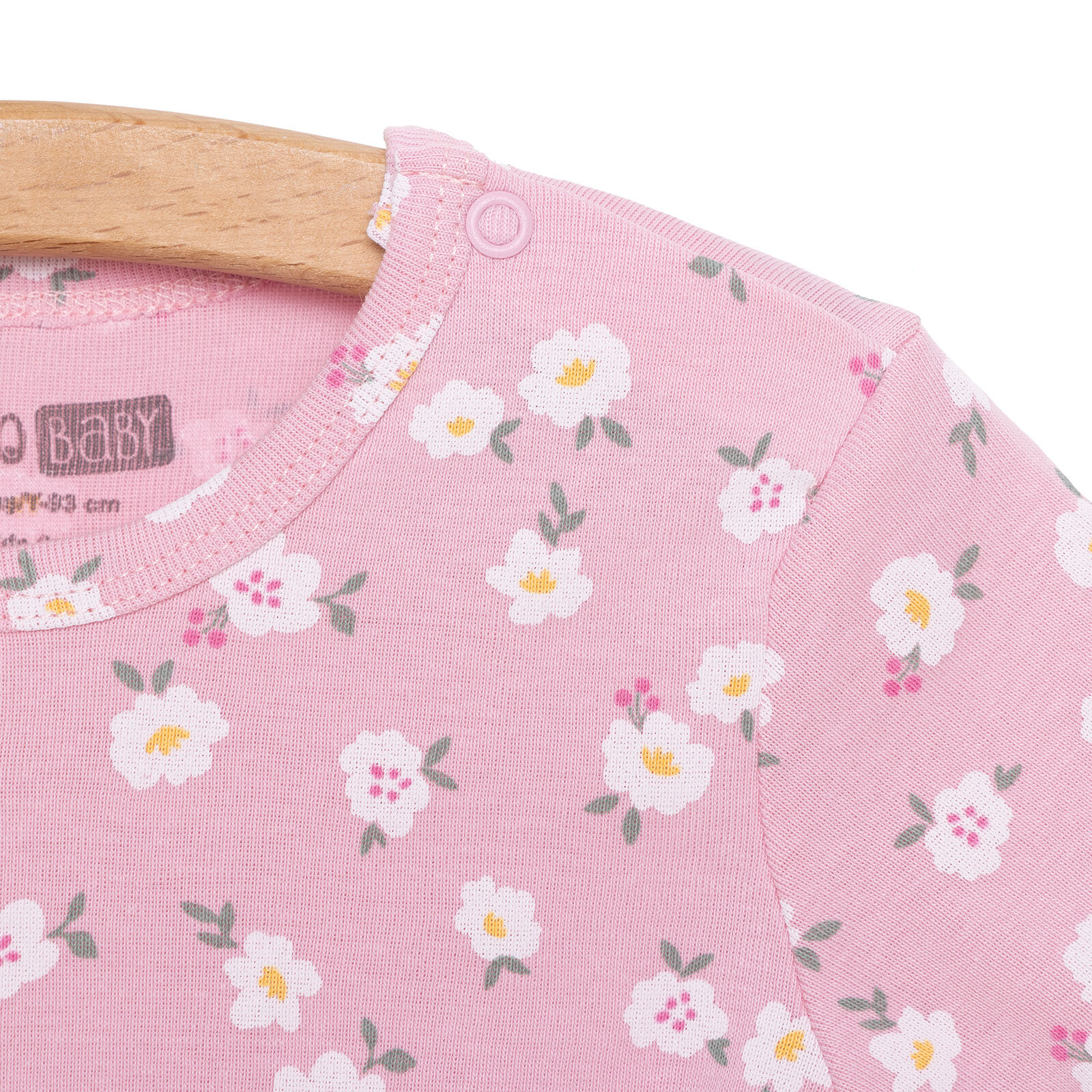 Çiçekli Kısa Kol Body