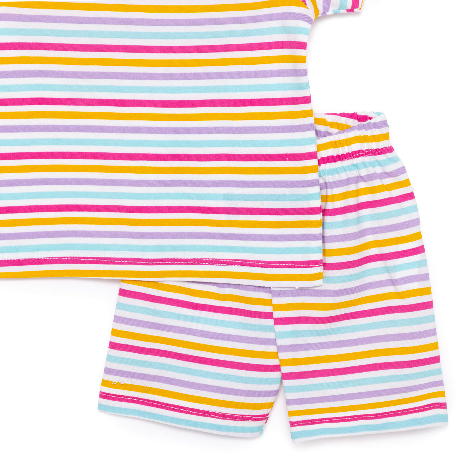 Kız Kısa Kol Pijama Takımı Kız Bebek