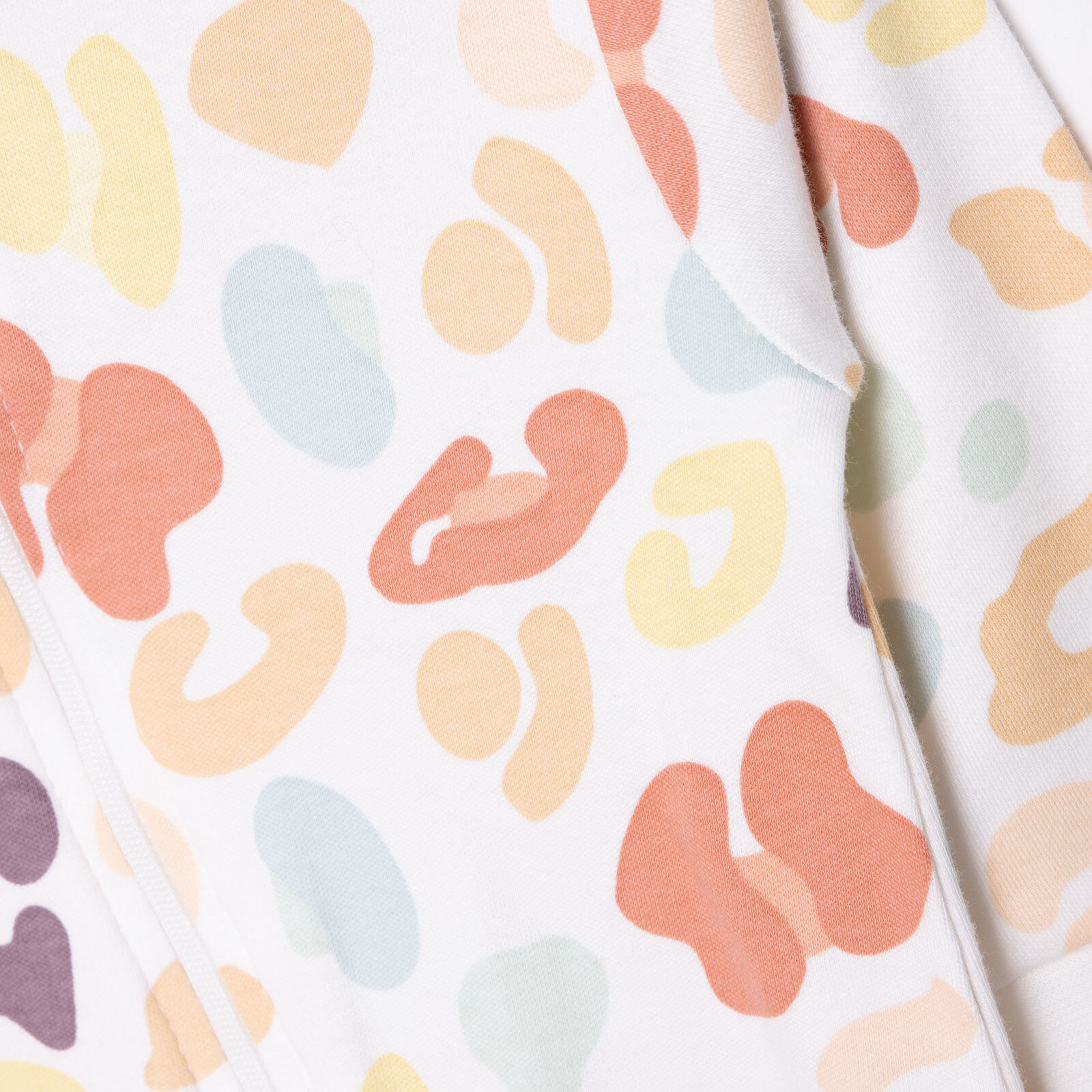 Kız Kız Dino Desenli Fermuarlı Patiksiz Tulum Kız Bebek