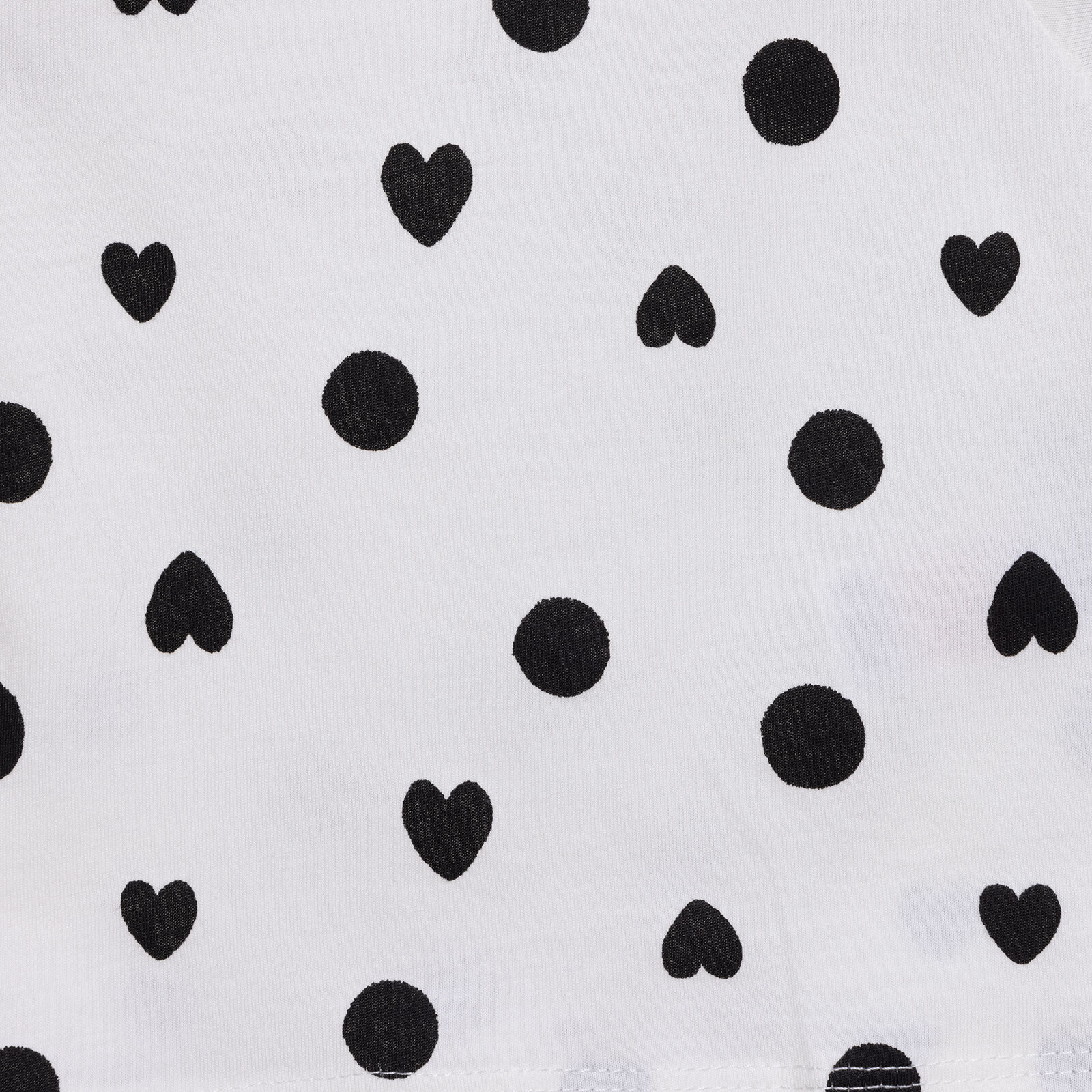 Kız Puantiyeli Kısa Kol Pijama Takımı Kız Puantiyeli Kısa Kol Pijama Takımı