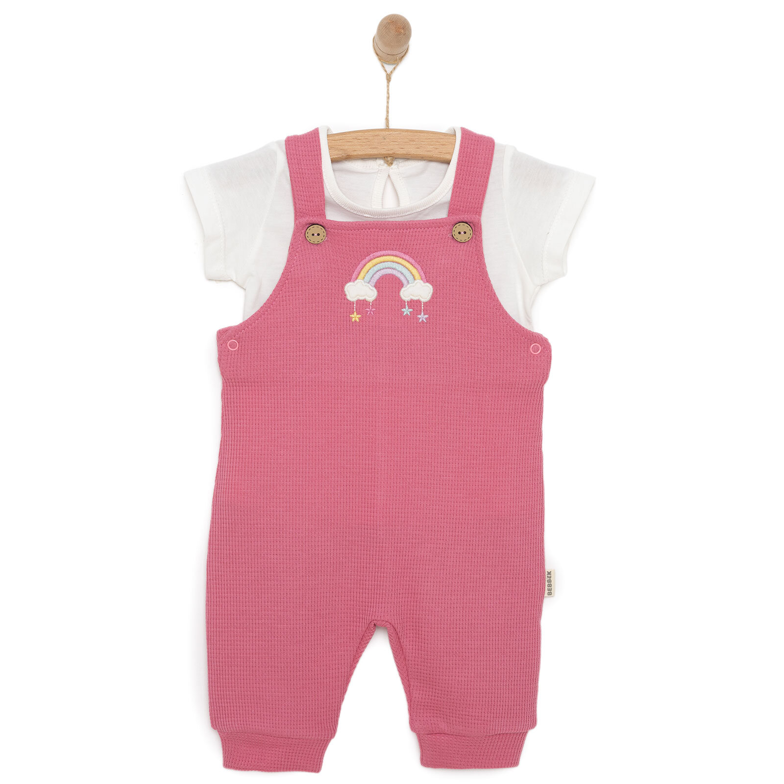 Kız Salopet-Tshirt Kız Bebek