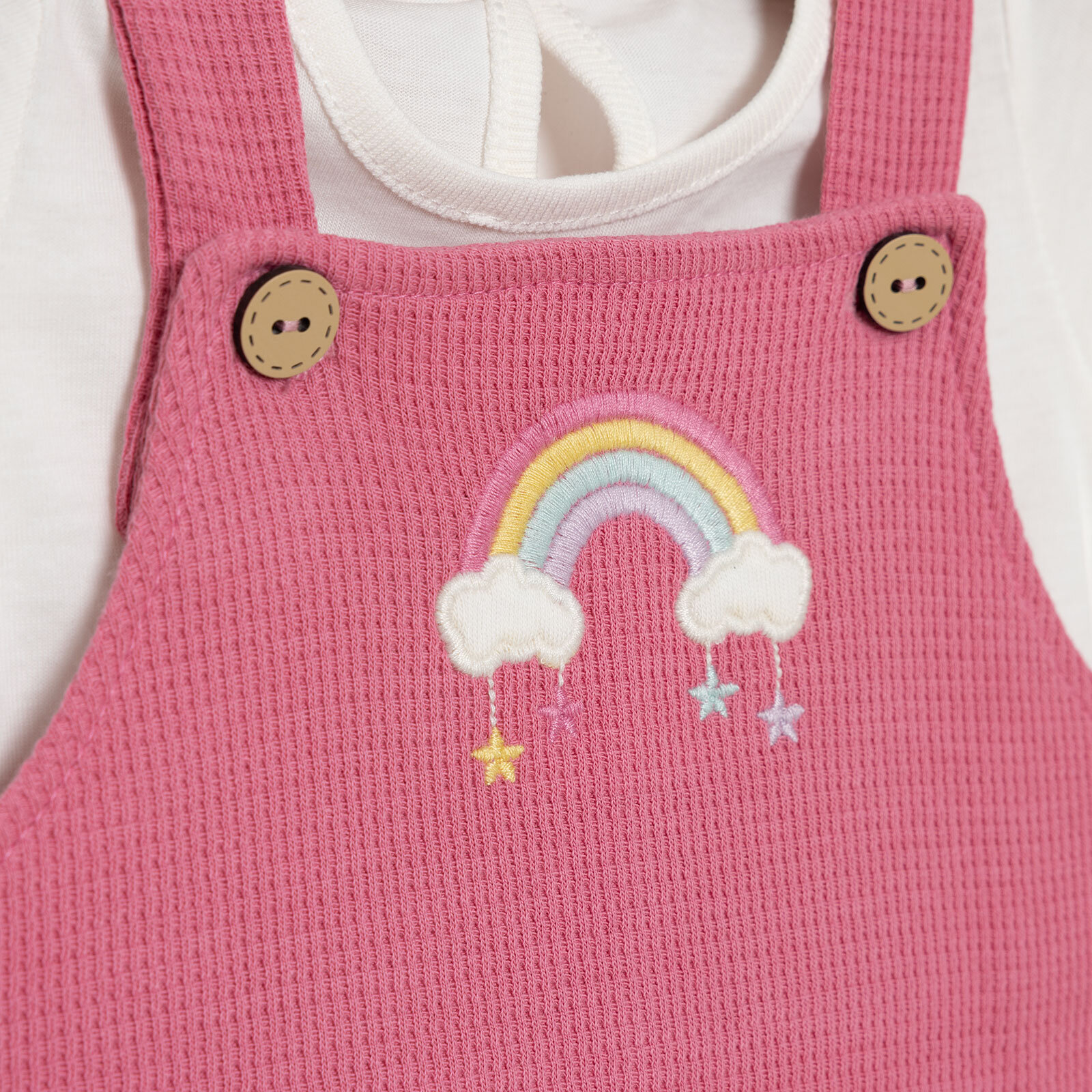 Kız Salopet-Tshirt Kız Bebek