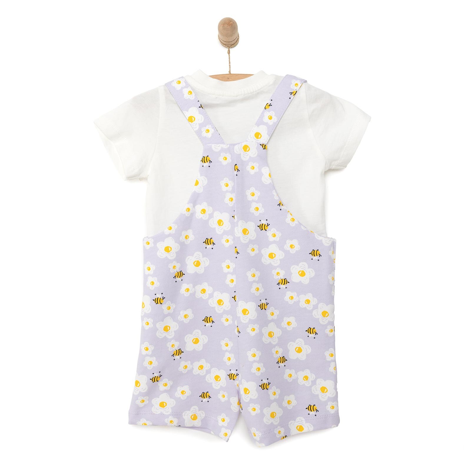 Yenidoğan Şort Salopet-Tshirt