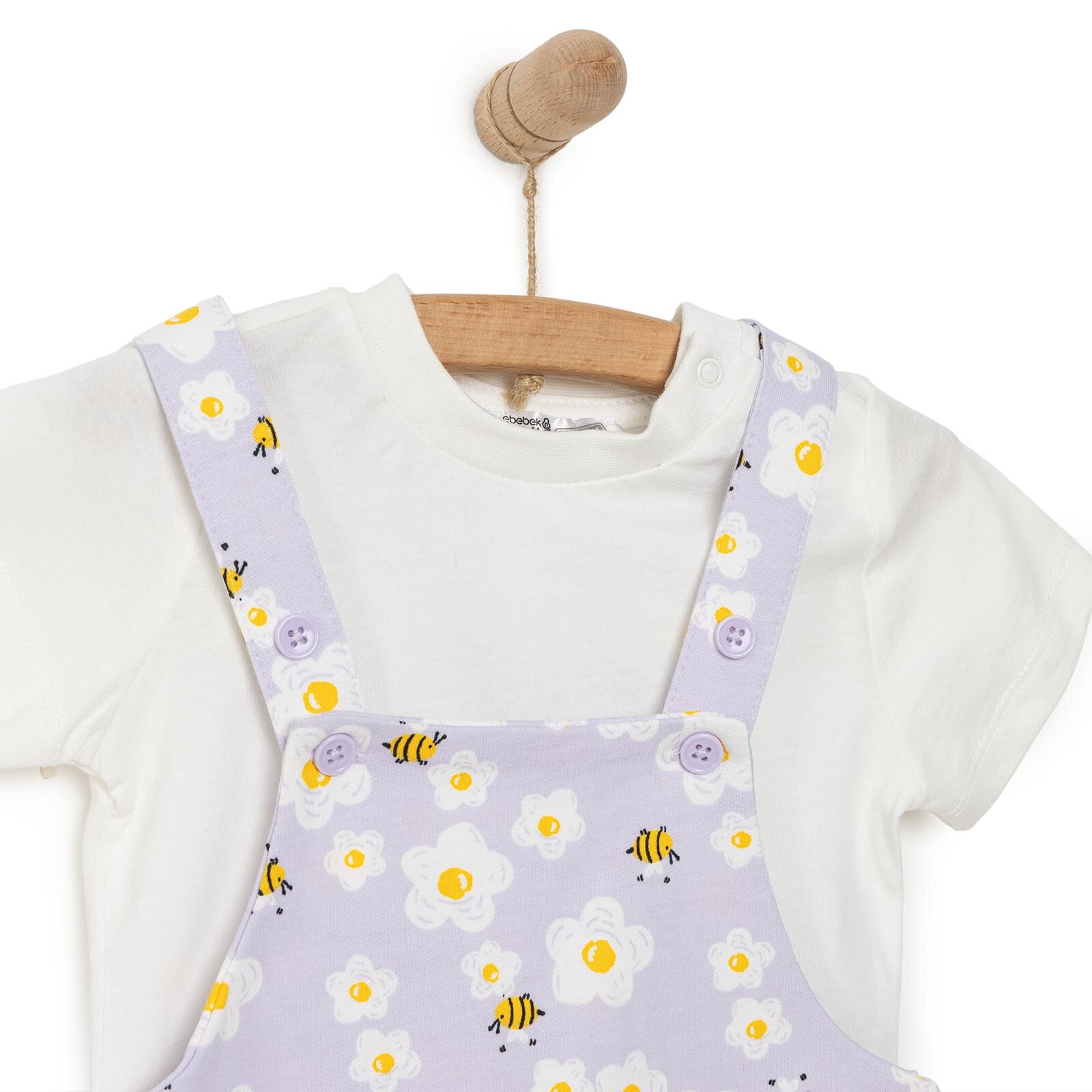 Yenidoğan Şort Salopet-Tshirt