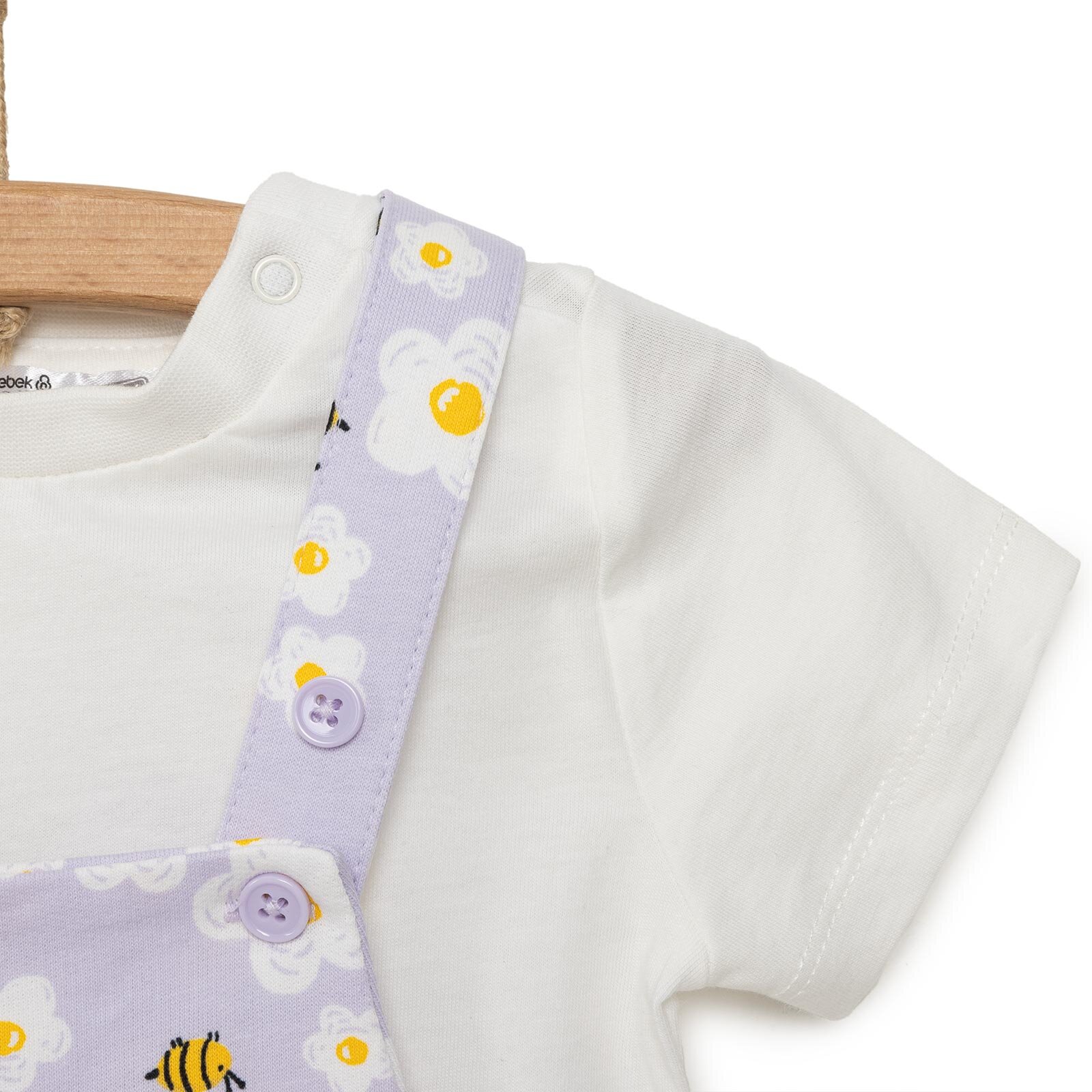 Yenidoğan Şort Salopet-Tshirt