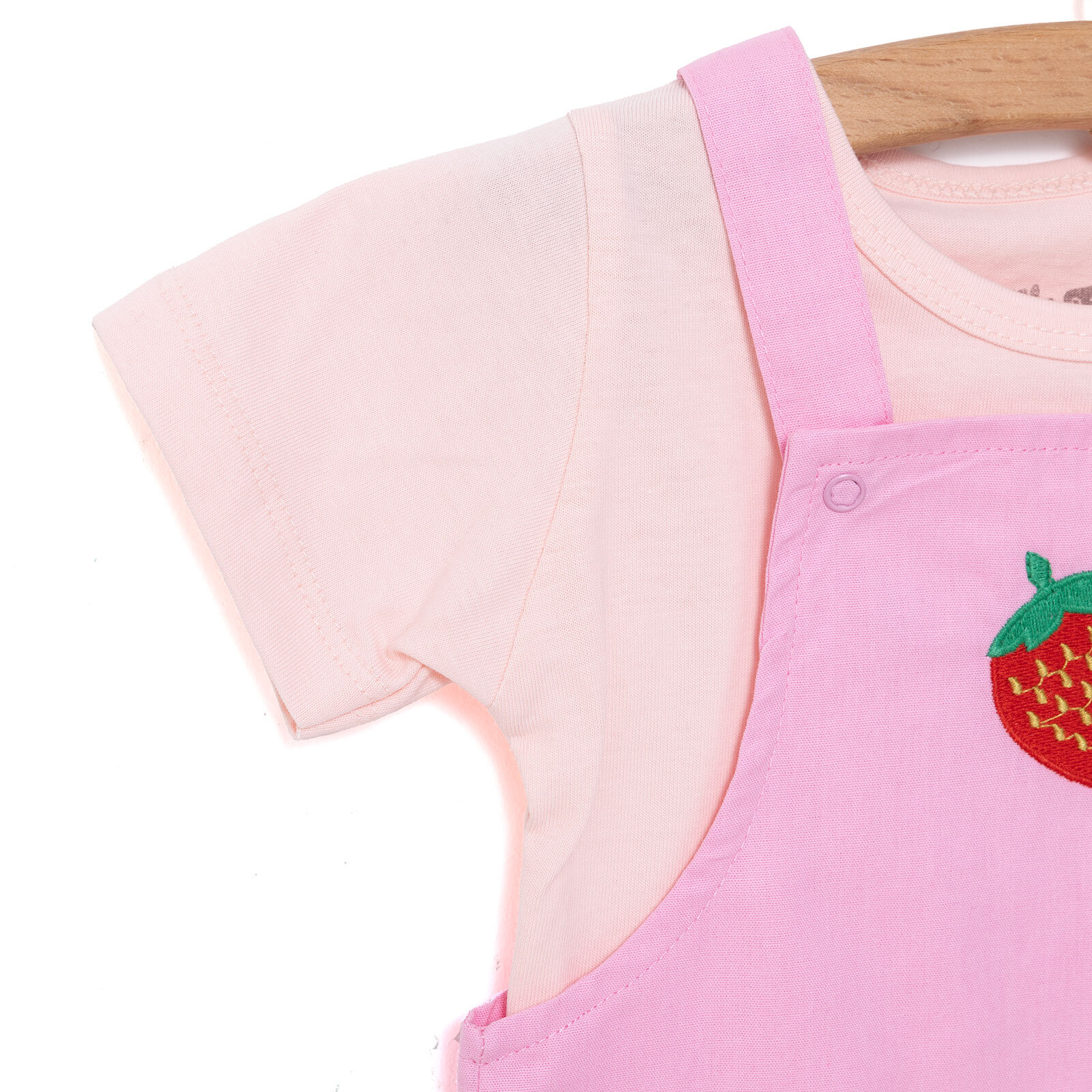 Yenidoğan Şort Salopet-Tshirt