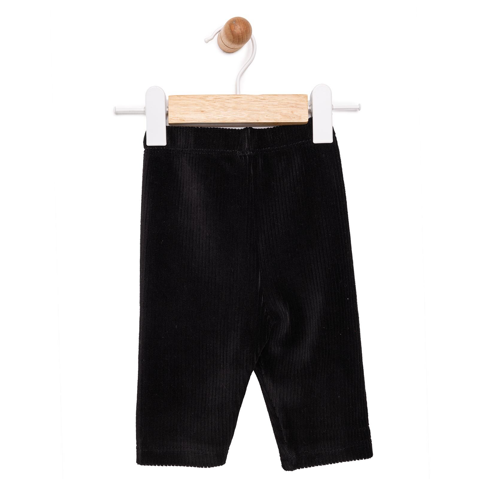 Kız Bebek Tayt Fitilli Kadife Örme Reçme Paça