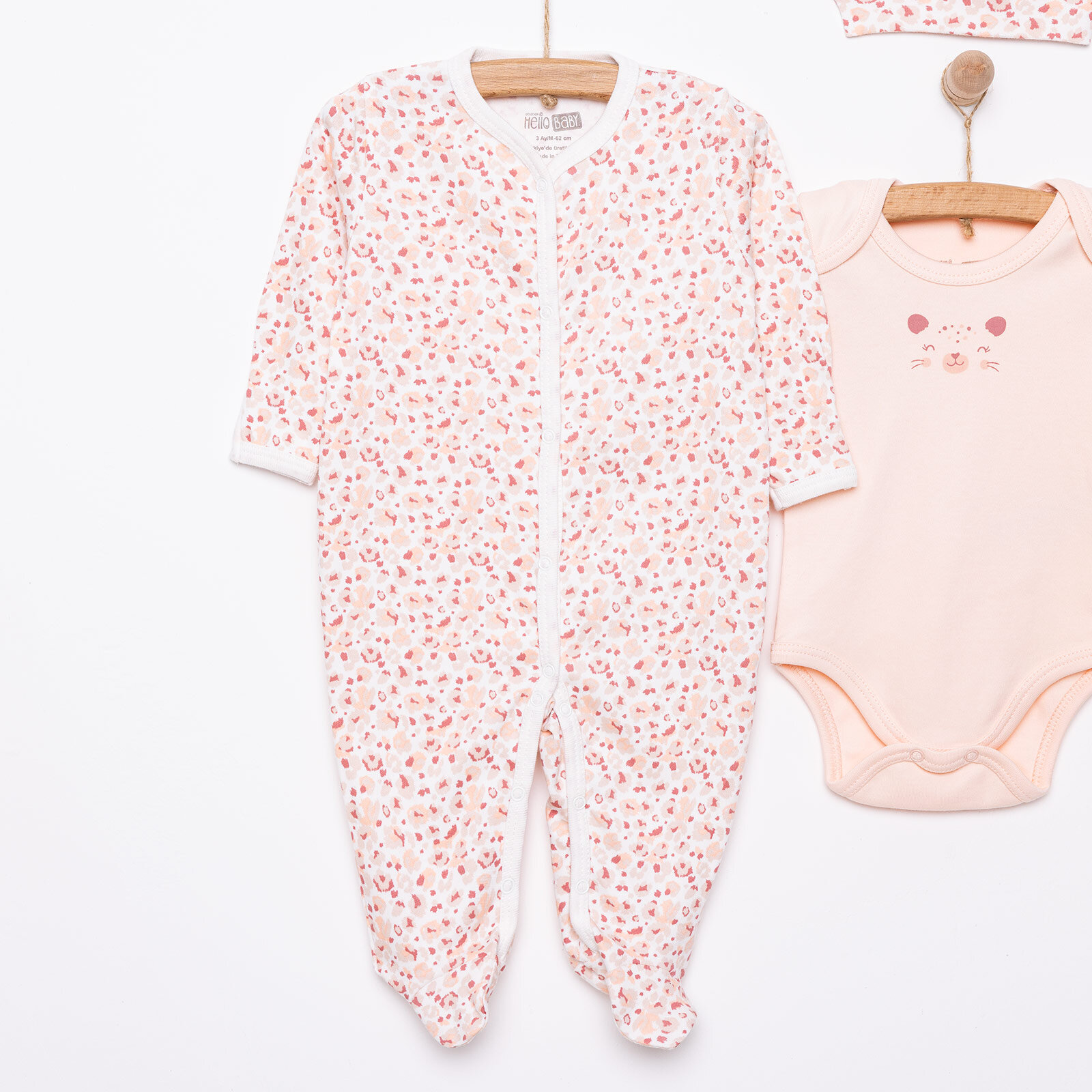 Yenidoğan Tulum-Body-Şapka