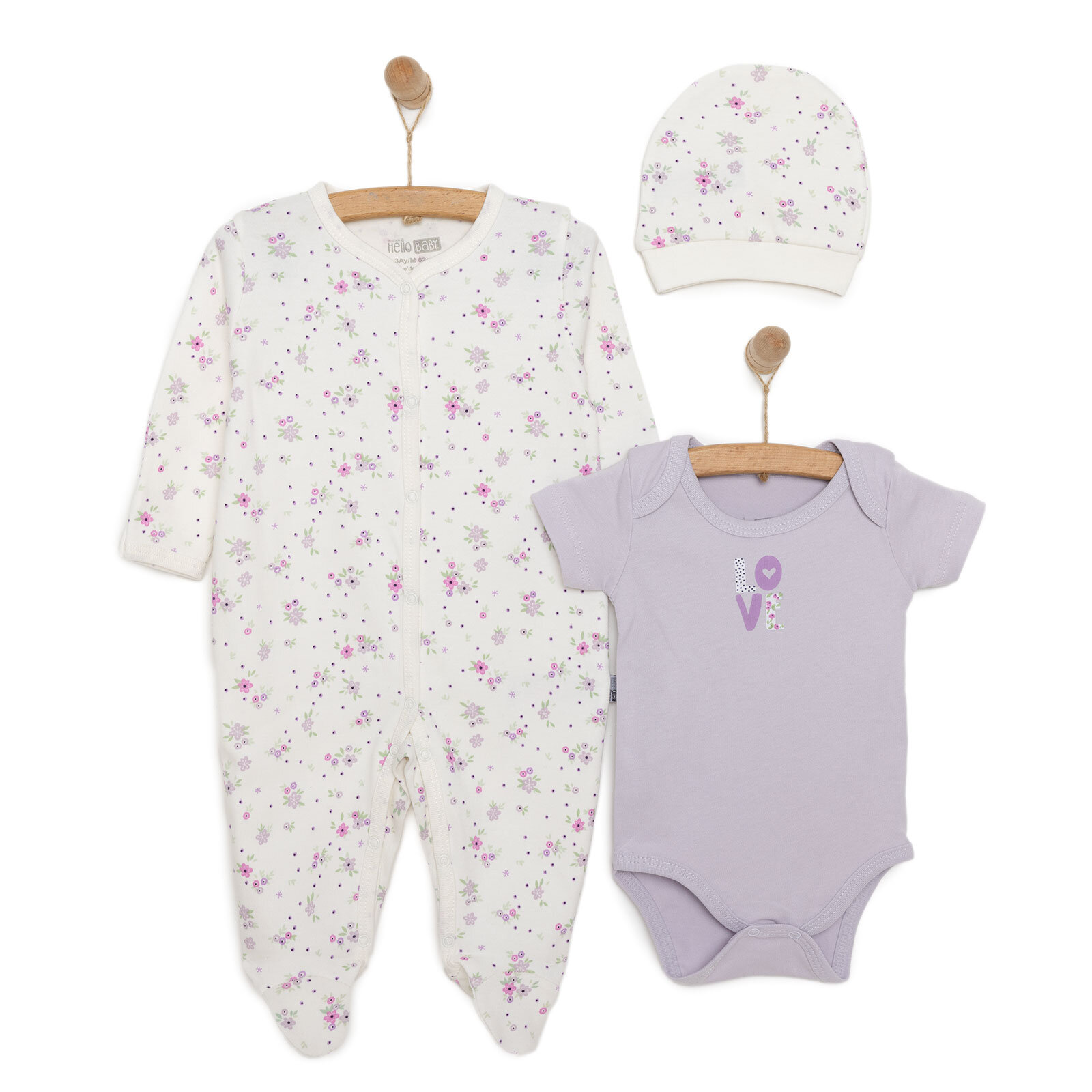 Yenidoğan Tulum-Body-Şapka Yenidoğan Tulum-Body-Şapka