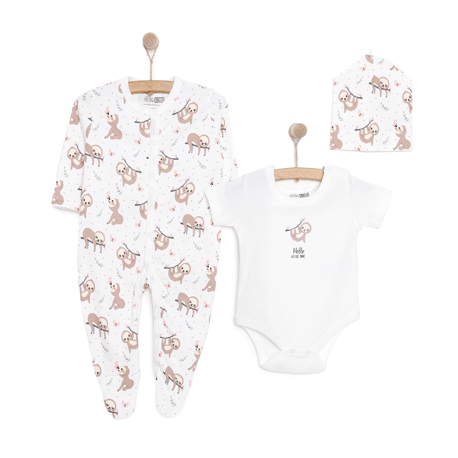 Yenidoğan Tulum-Body-Şapka