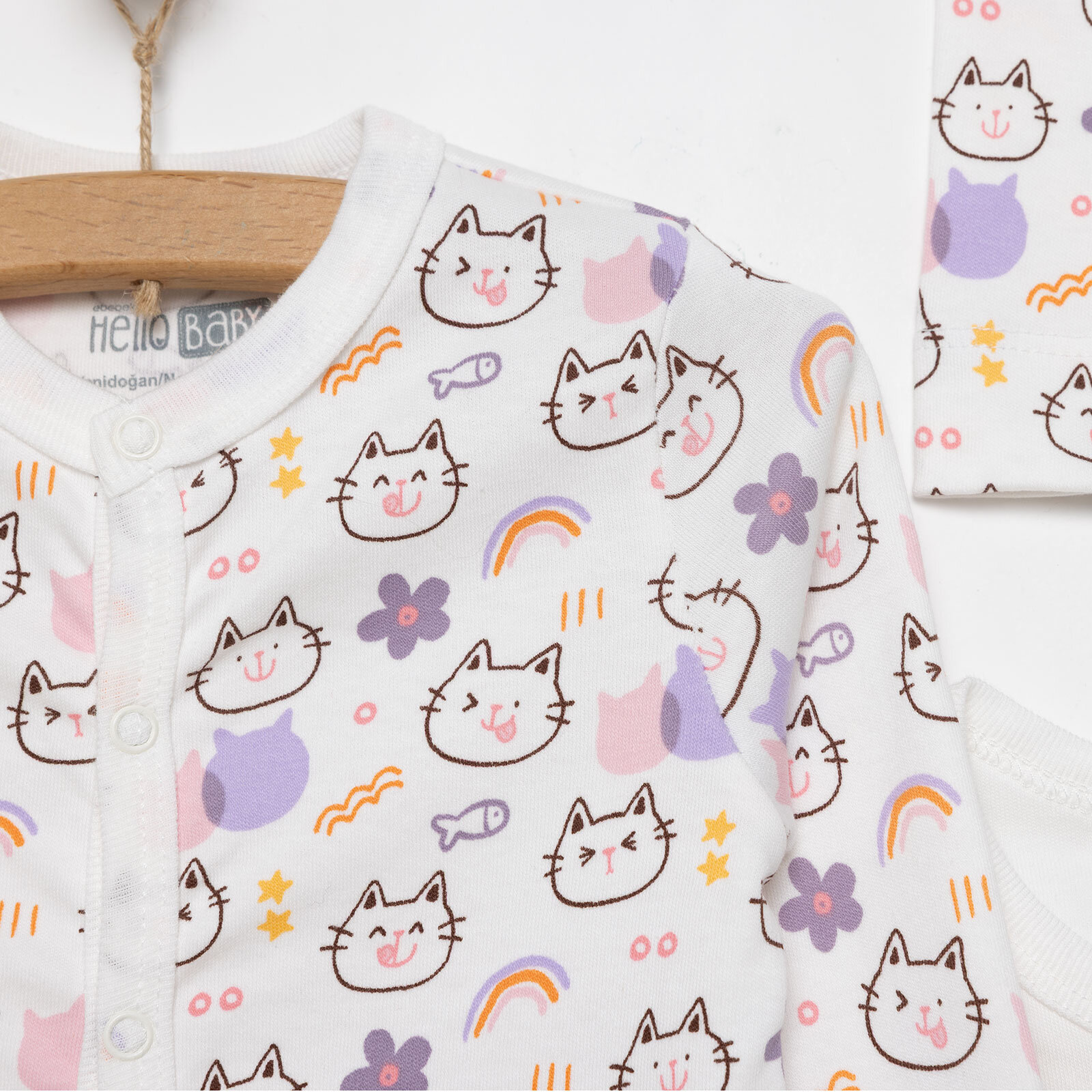 Kız Tulum-Body-Şapka Kız Bebek