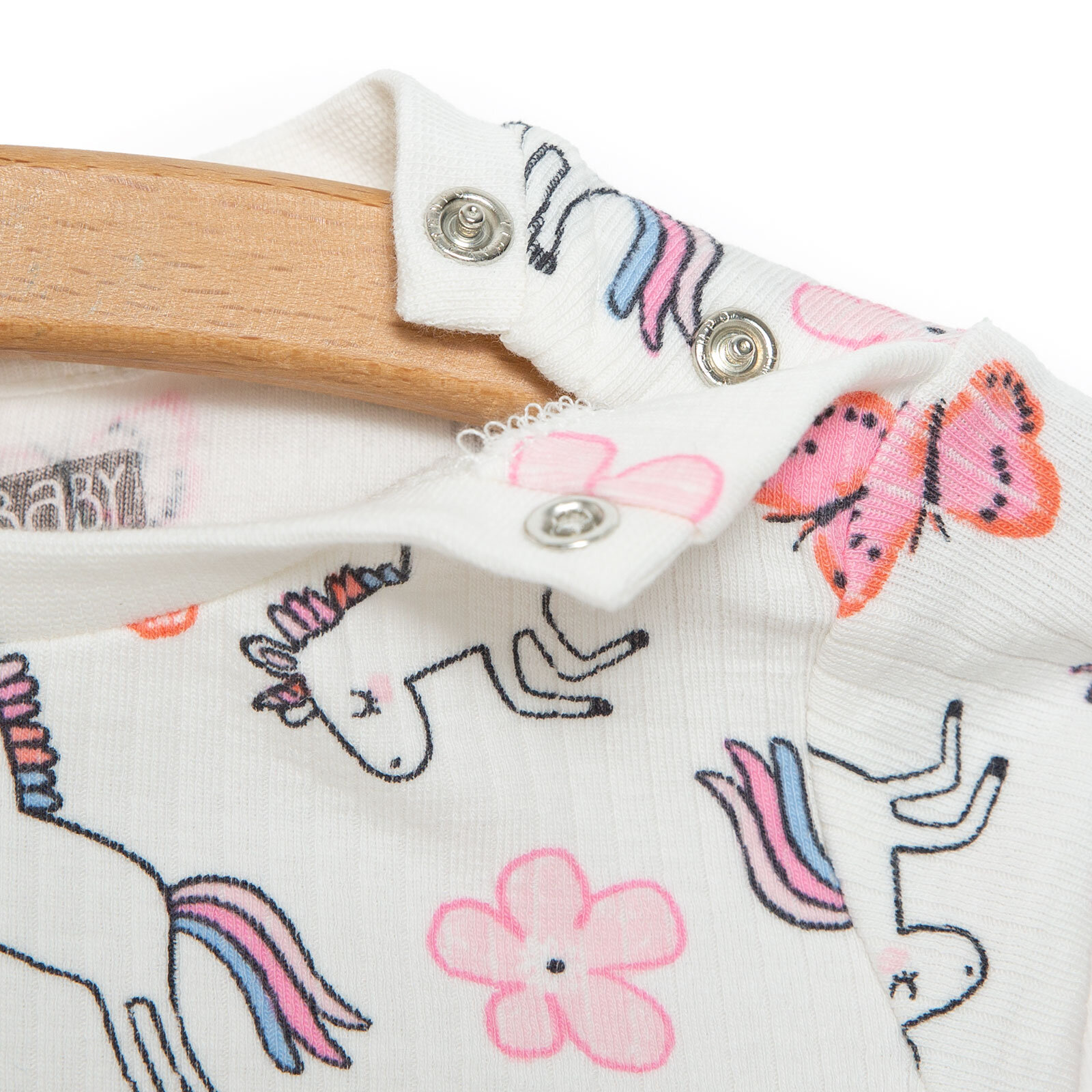 Kız Unicorn Desenli Uzun Kol Pijama Takımı Kız Unicorn Desenli Uzun Kol Pijama Takımı