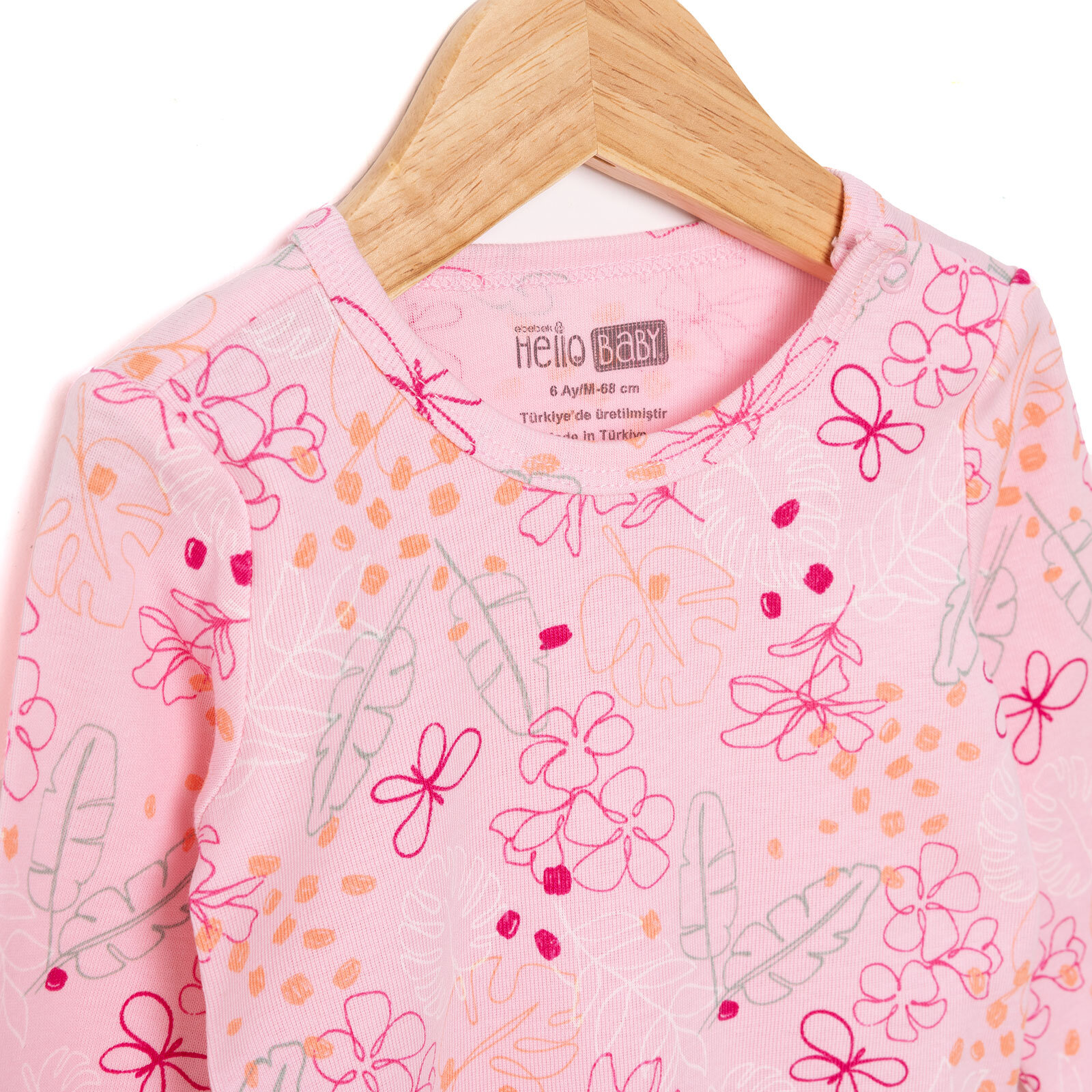 Kız Uzun Kol Body Kız Bebek