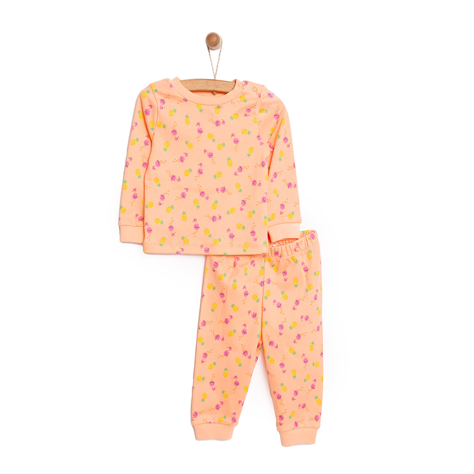 Kız Uzun Kol Pijama Takımı Kız Bebek