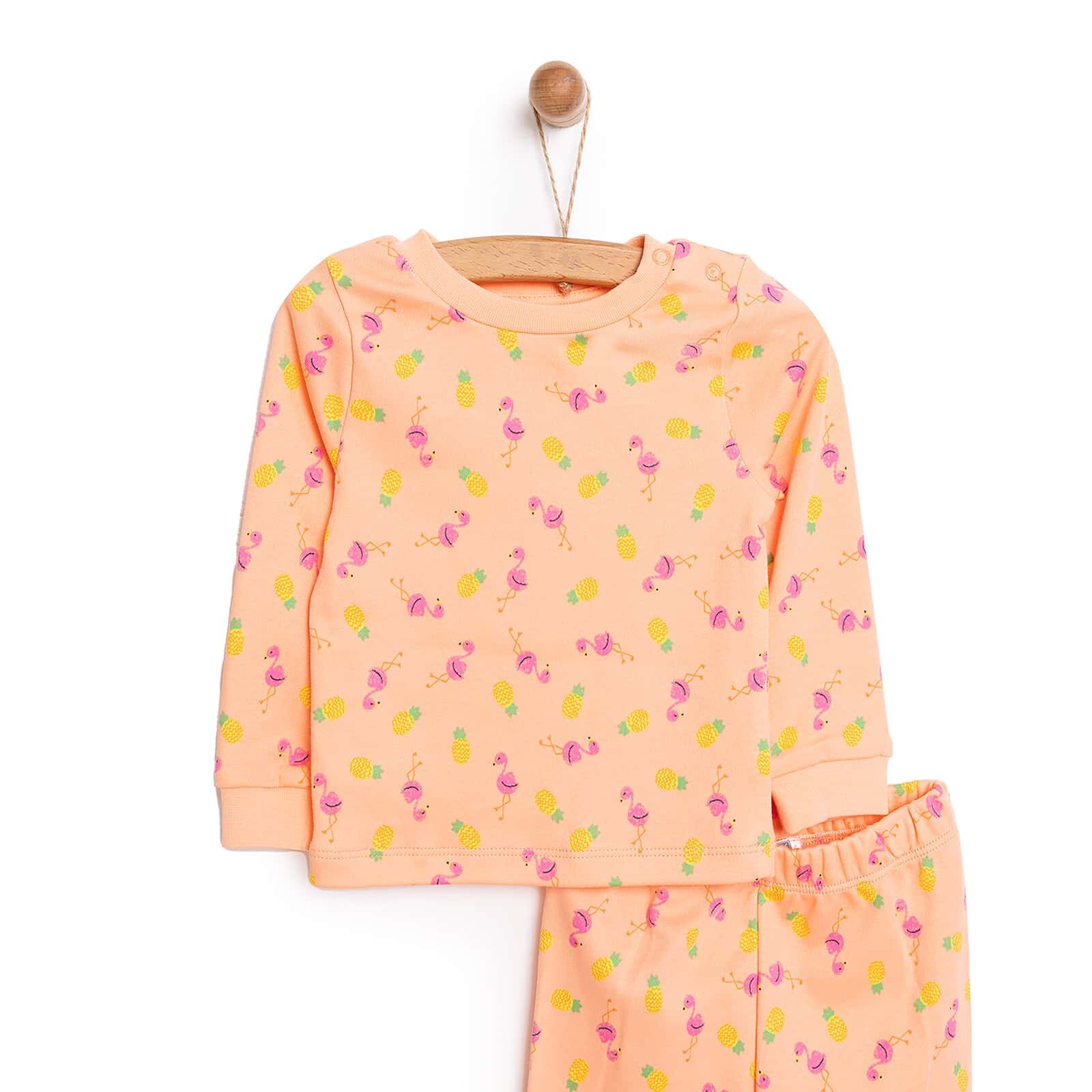 Kız Uzun Kol Pijama Takımı Kız Bebek