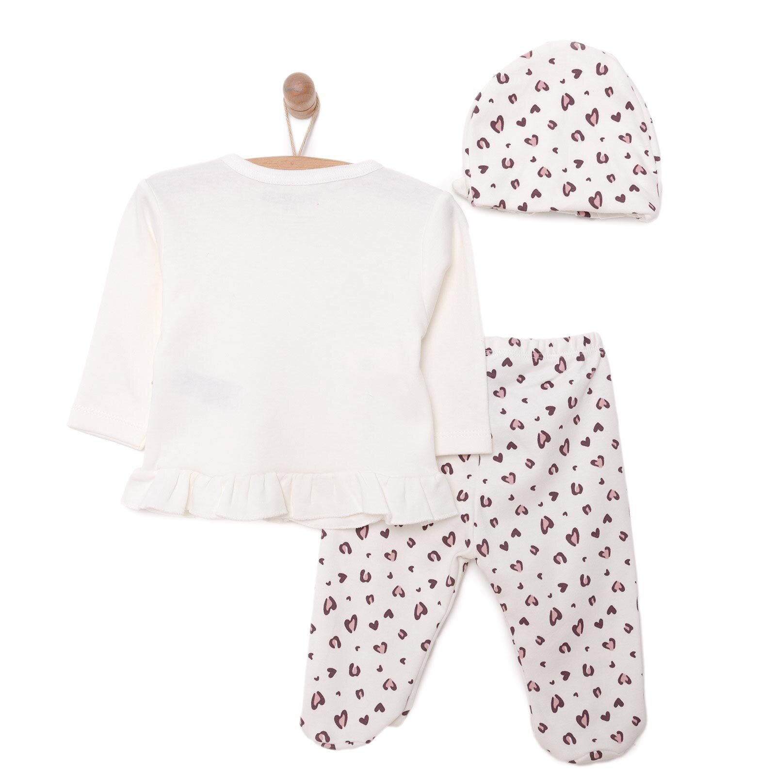 Yenidoğan Zıbın-Şapka-Patikli