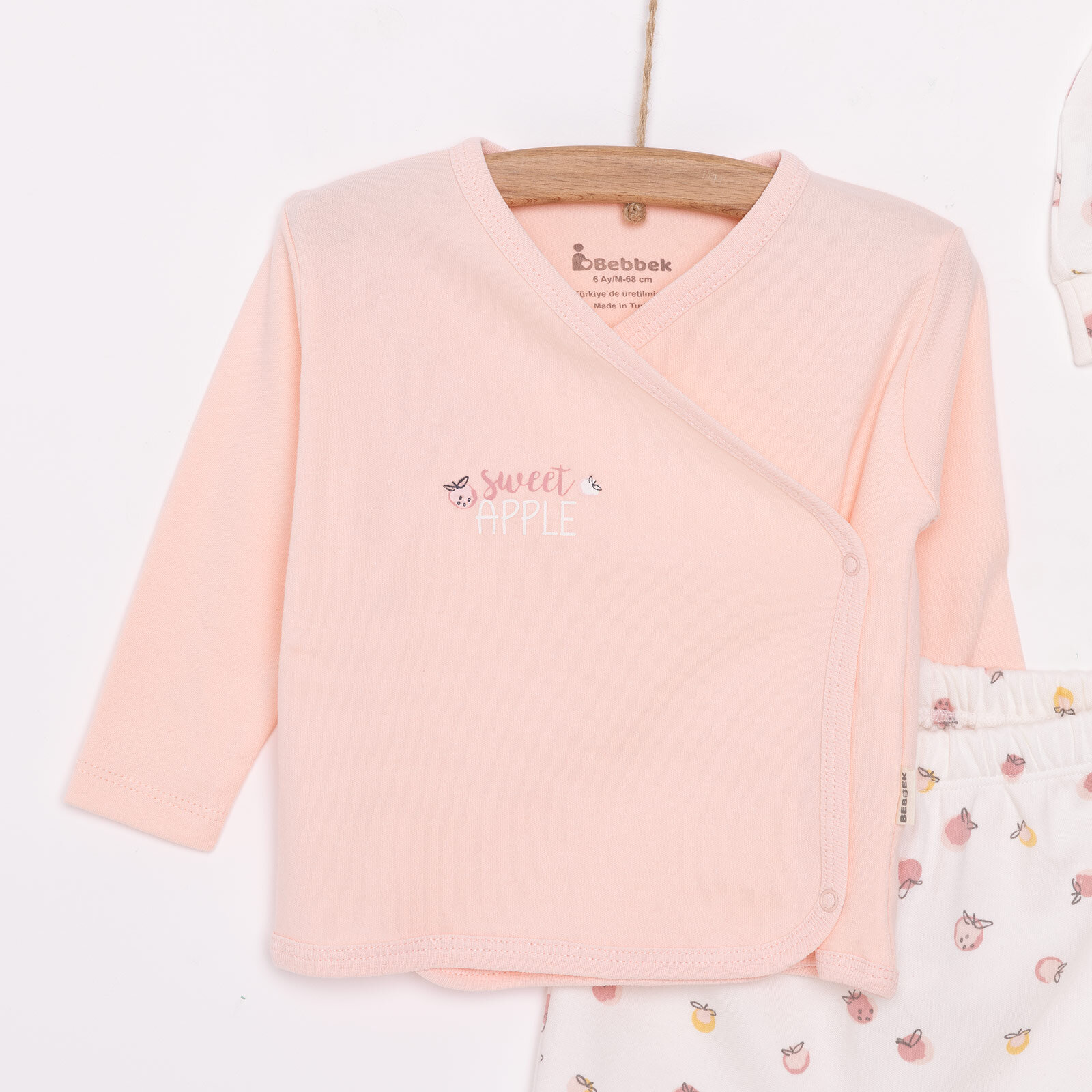 Yenidoğan Zıbın-Şapka-Patikli Alt