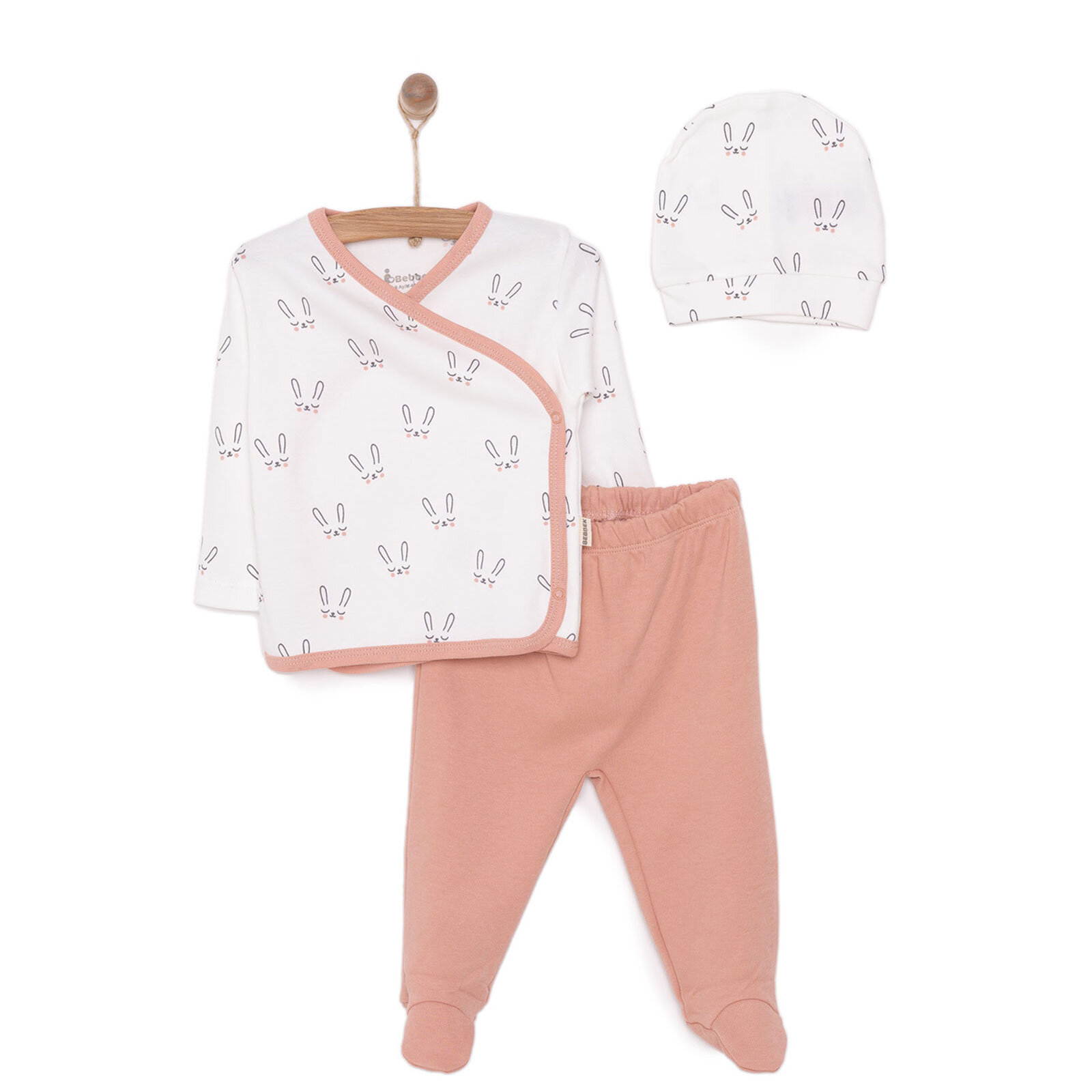 Yenidoğan Zıbın-Şapka-Patikli Alt