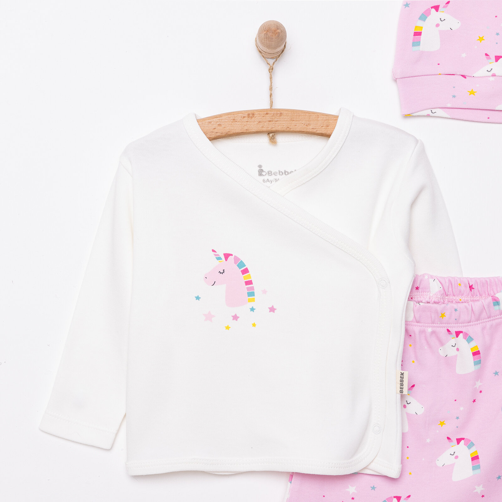 Yenidoğan Zıbın-Şapka-Patikli Alt