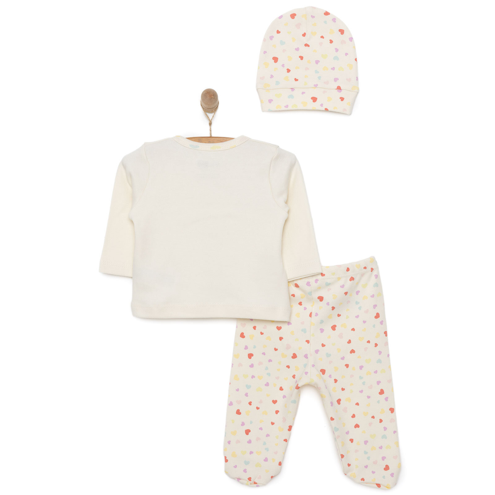 Kız Zıbın-Şapka-Patikli Alt Kız Bebek