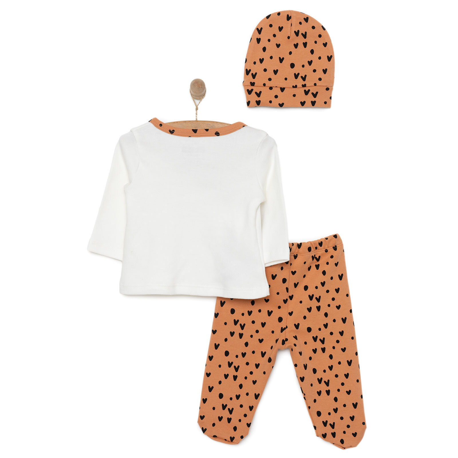 Kız Zıbın-Şapka-Patikli Alt Kız Bebek