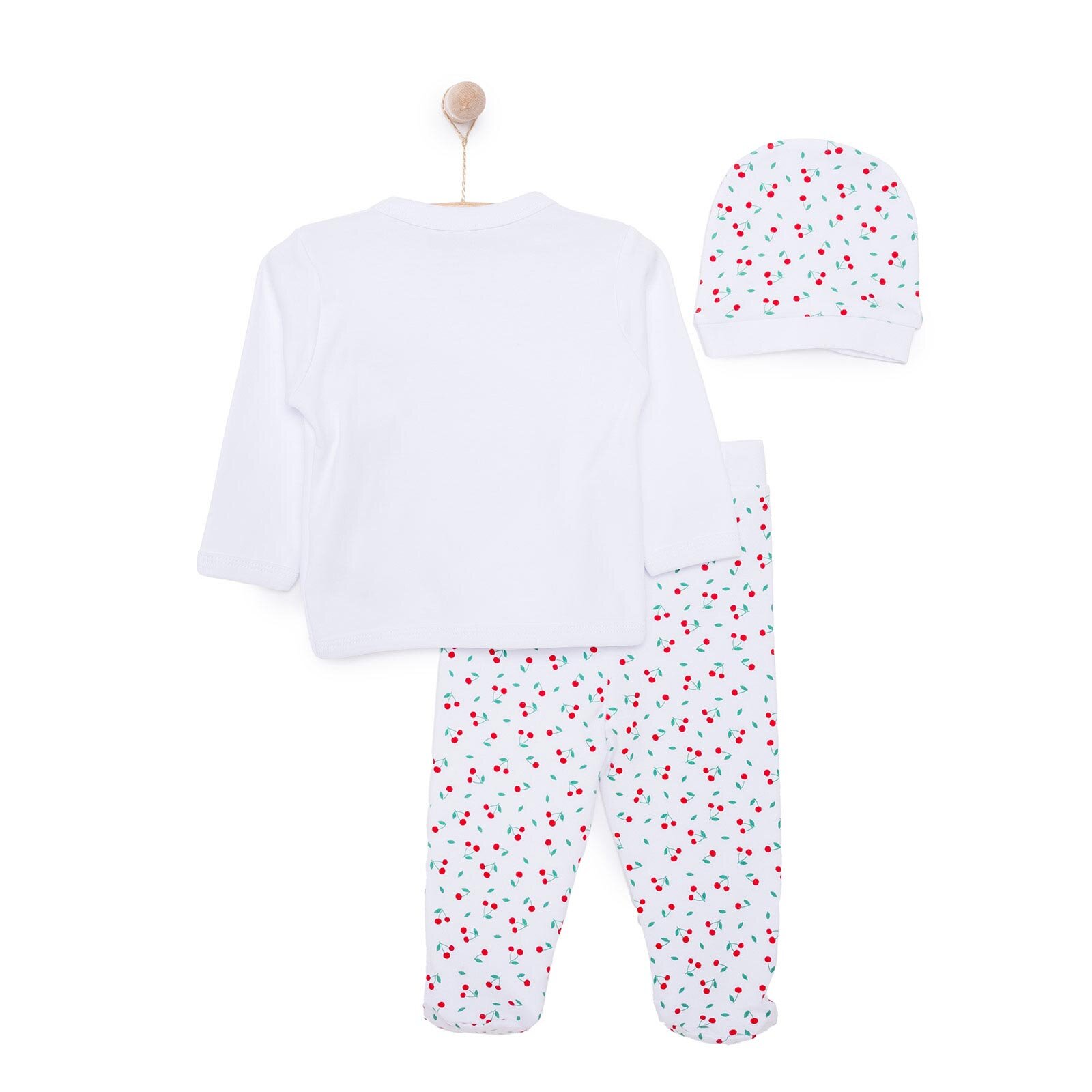 Kız Zıbın-Şapka-Patikli Alt Kız Bebek