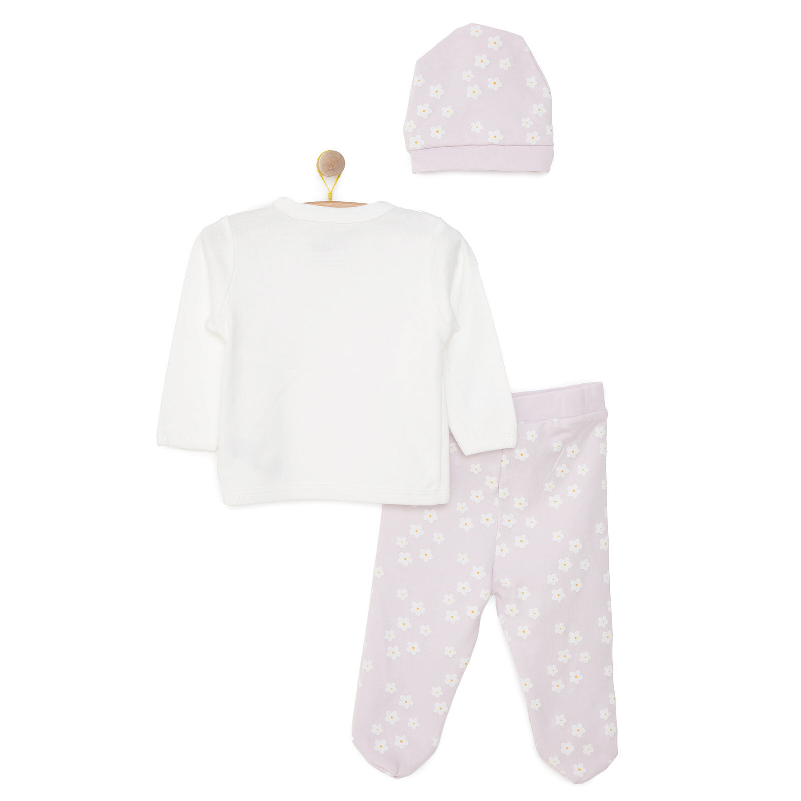 Kız Zıbın-Şapka-Patikli Alt Kız Bebek Kız Zıbın-Şapka-Patikli Alt Kız Bebek