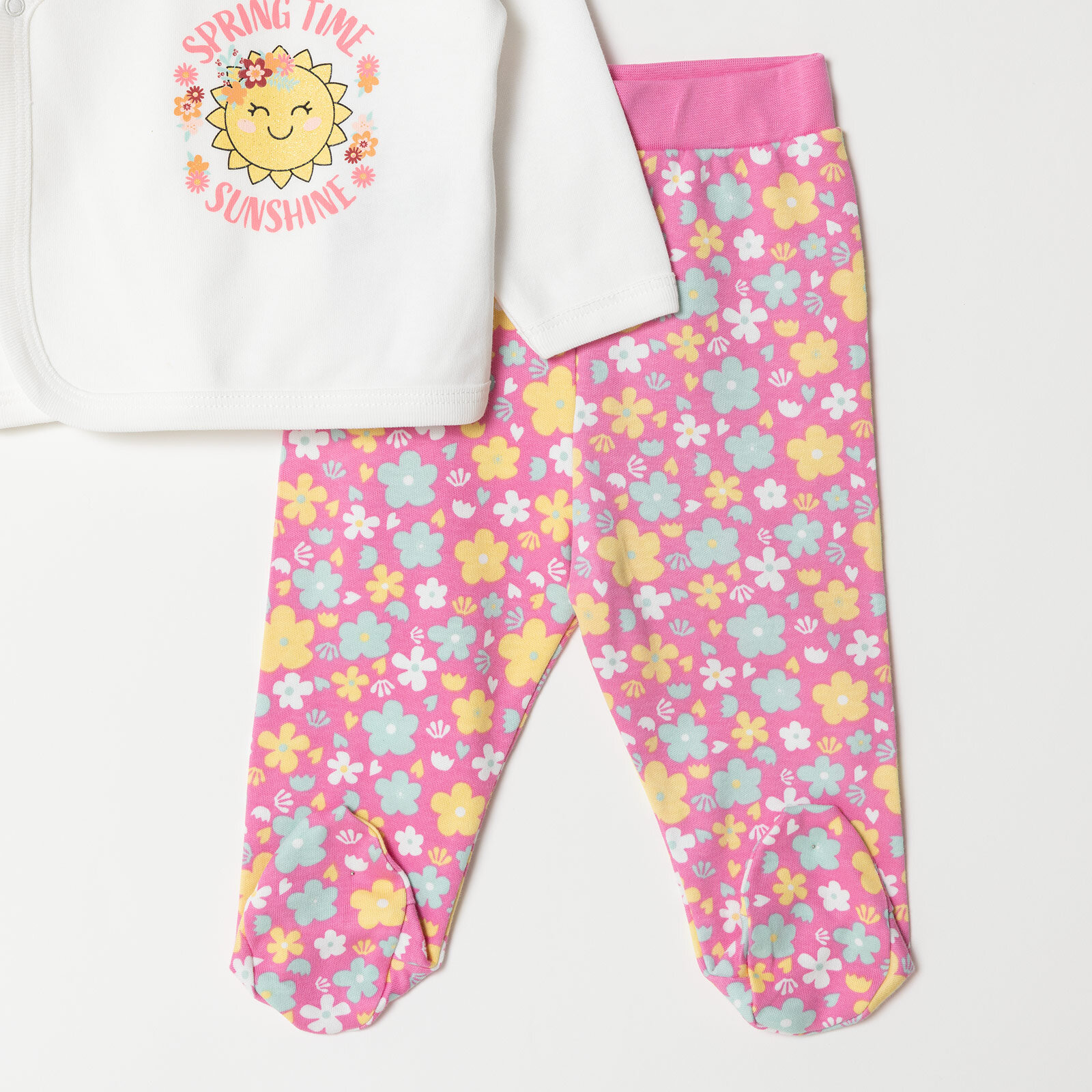 Kız Zıbın-Şapka-Patikli Alt Kız Bebek Kız Zıbın-Şapka-Patikli Alt Kız Bebek