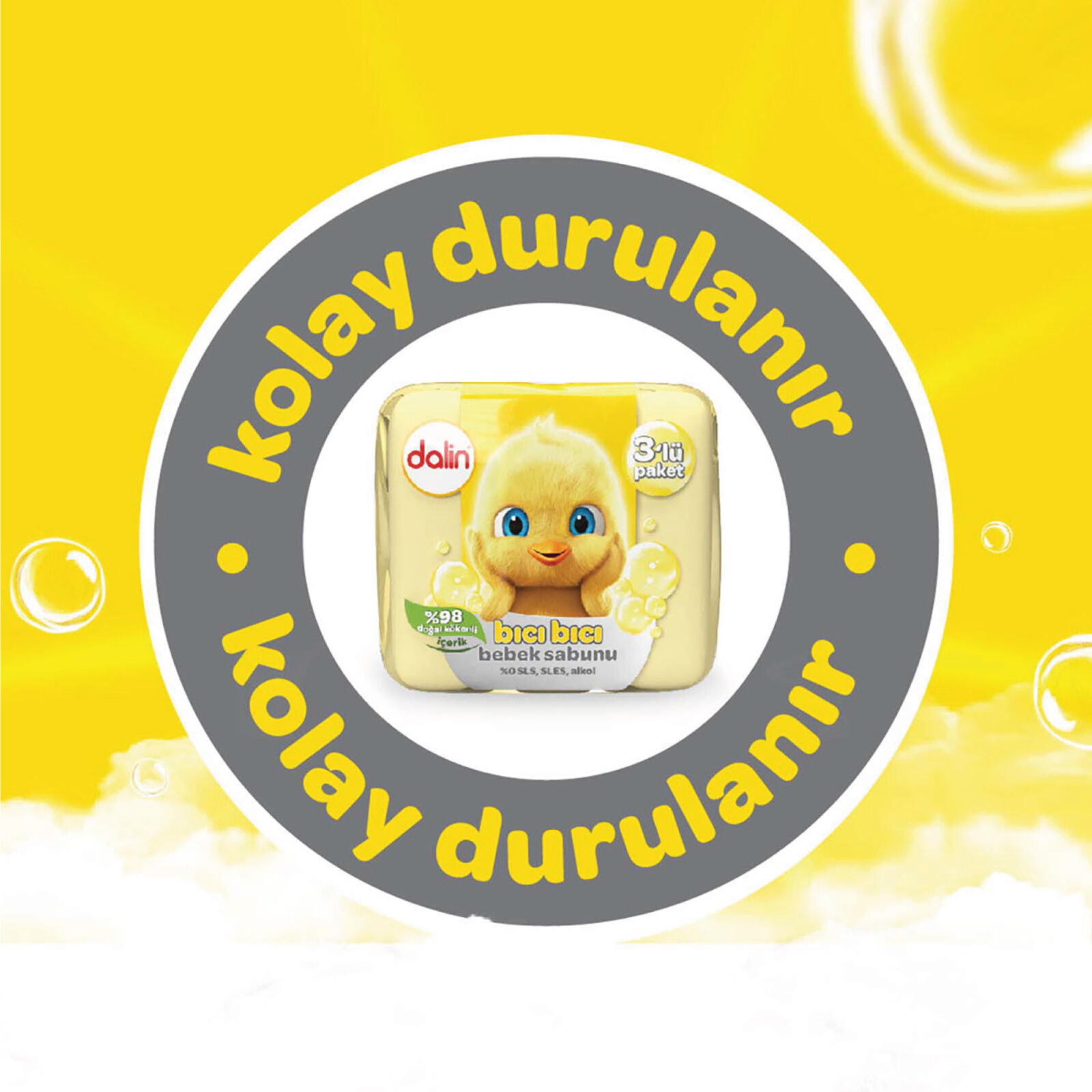 Klasik Katı Sabun 3'lü 3x75 gr Klasik Katı Sabun 3'lü 3x75 gr