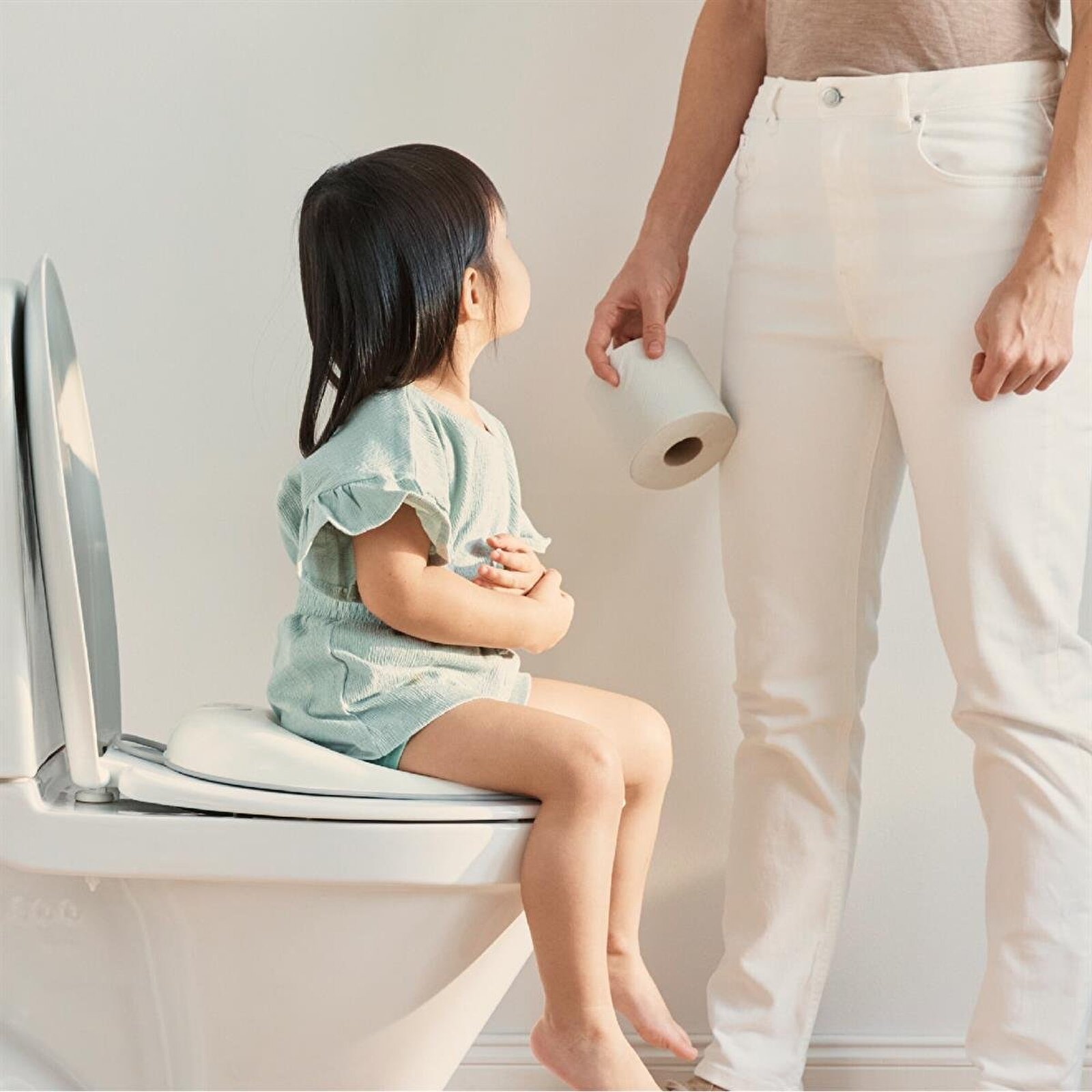 Klozet Adaptörü White Grey