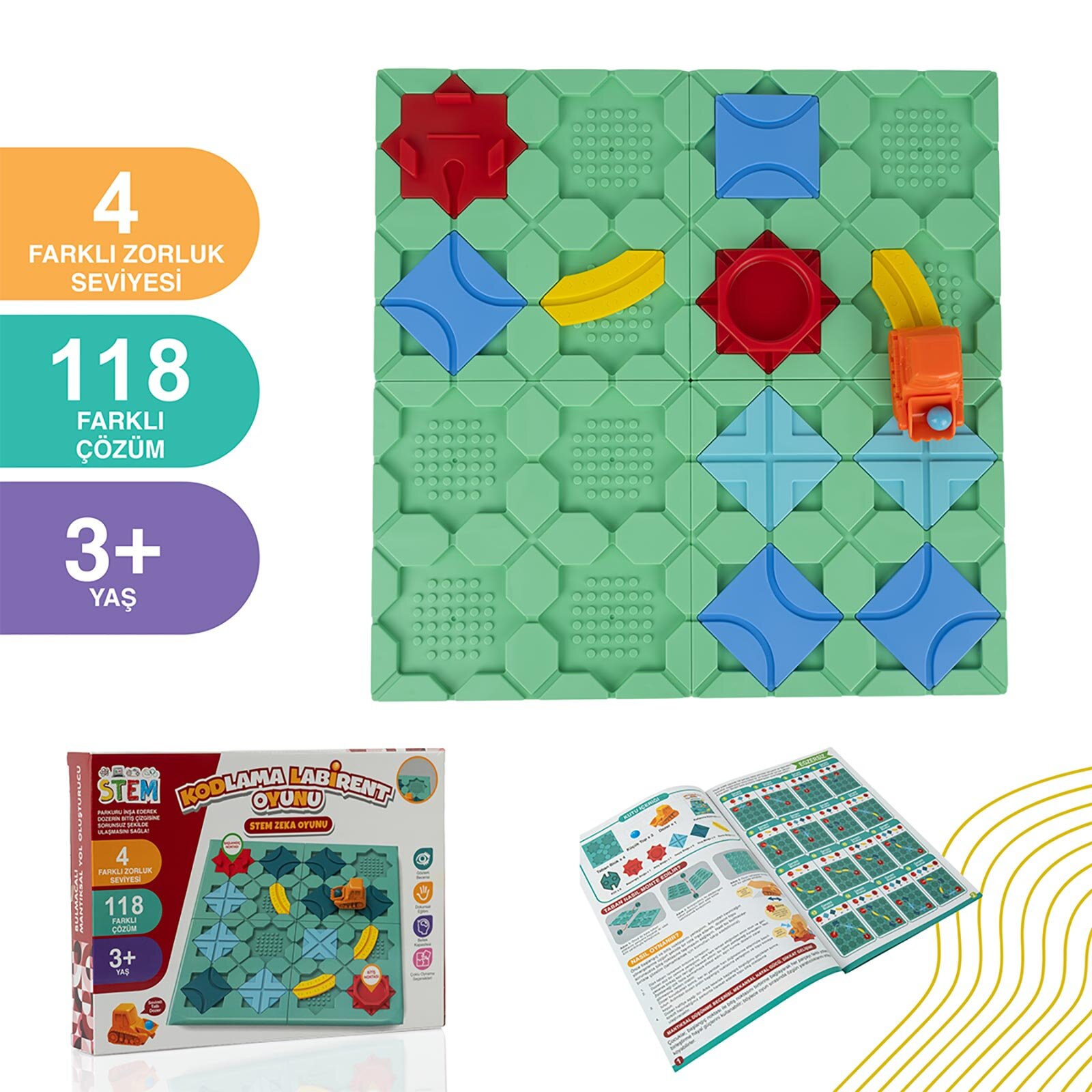 Kodlama Labirent Oyunu Stem Zeka