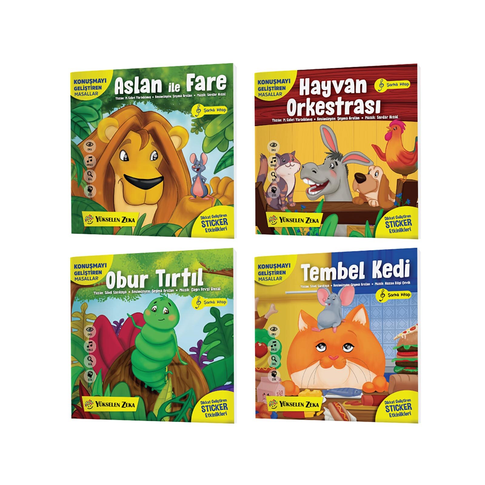 Konuşmayı Geliştiren Şarkılı Masallar Serisi Konuşmayı Geliştiren Şarkılı Masallar Serisi