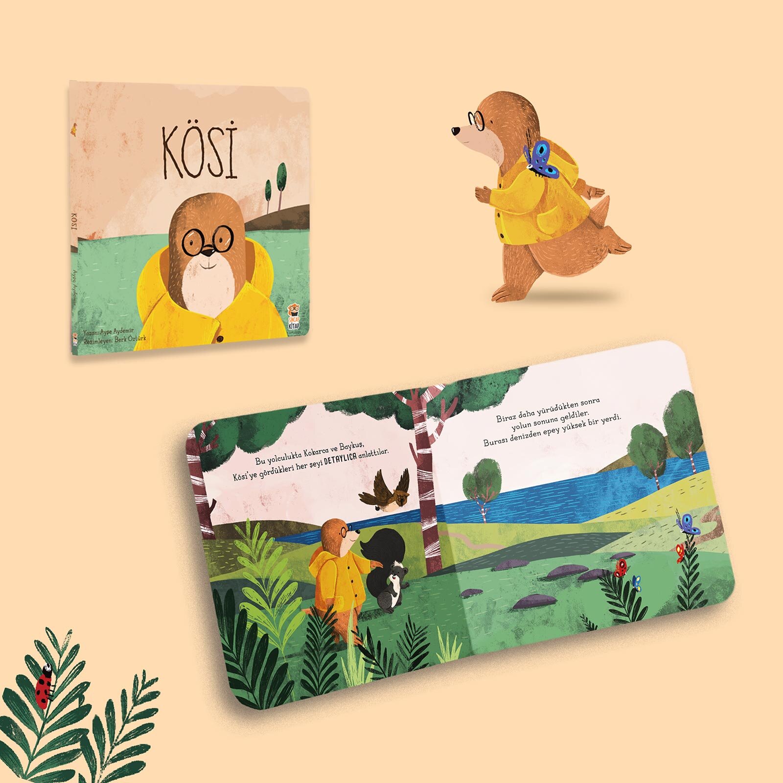 Kösi- Konuşkan Trenim 19 Parça Puzzle ve Kitap Kösi- Konuşkan Trenim 19 Parça Puzzle ve Kitap