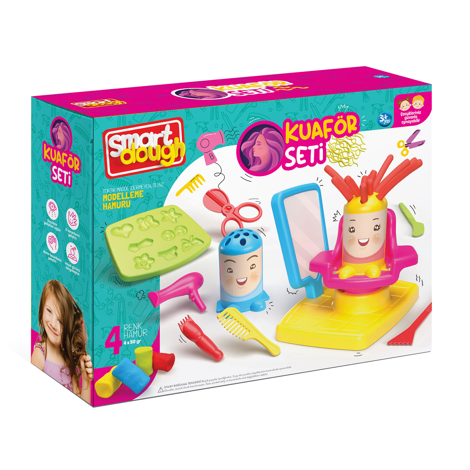 Kuaför Seti Büyük Hamur Kutusu - 200 Gr