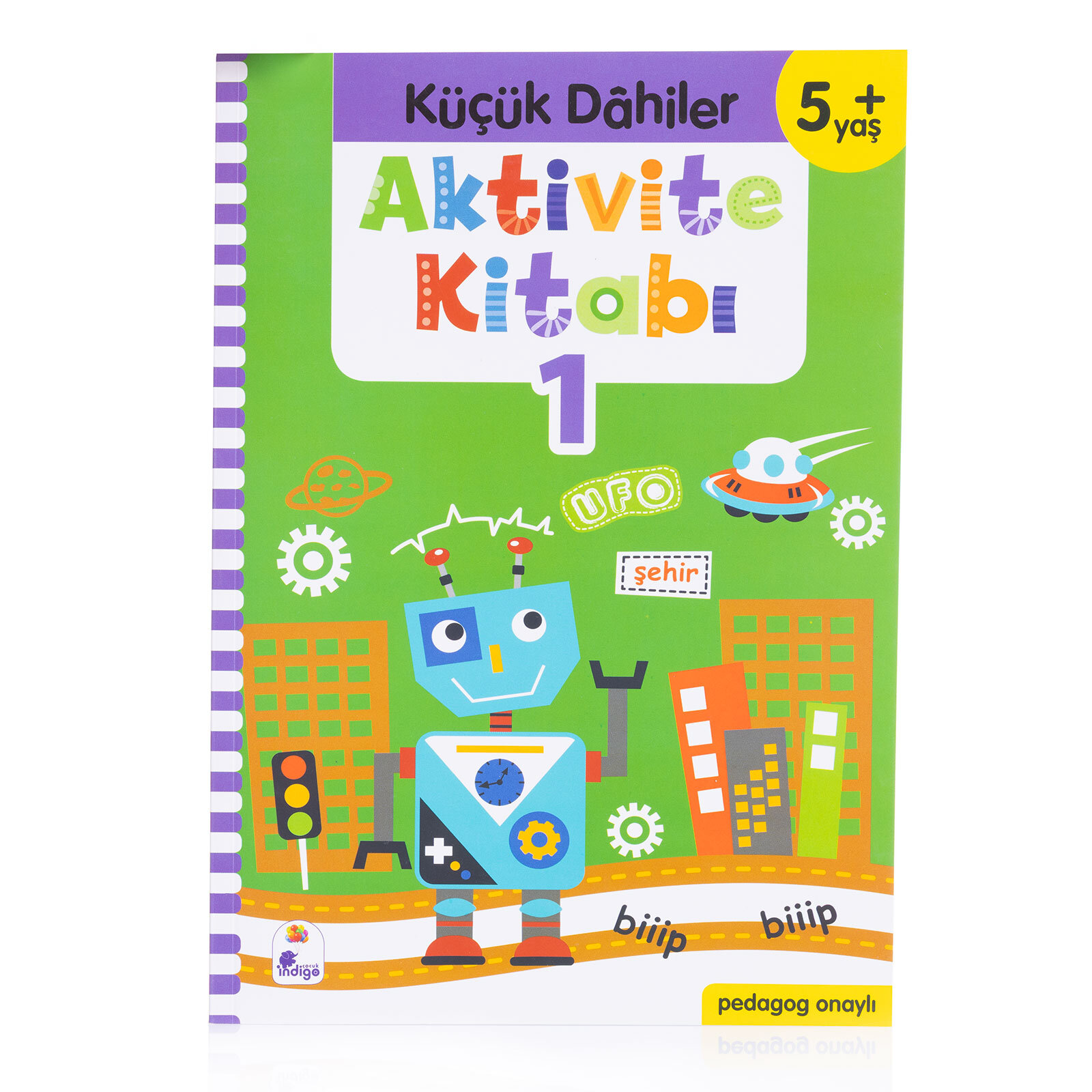 Küçük Dahiler Aktivite Kitabı 1 – 5+ Yaş (Pedagog Onaylı)