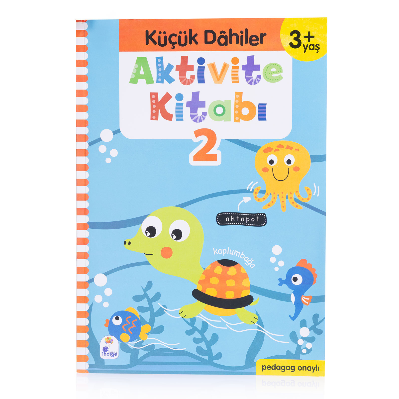 Küçük Dahiler Aktivite Kitabı 2 – 3+ Yaş (Pedagog Onaylı)