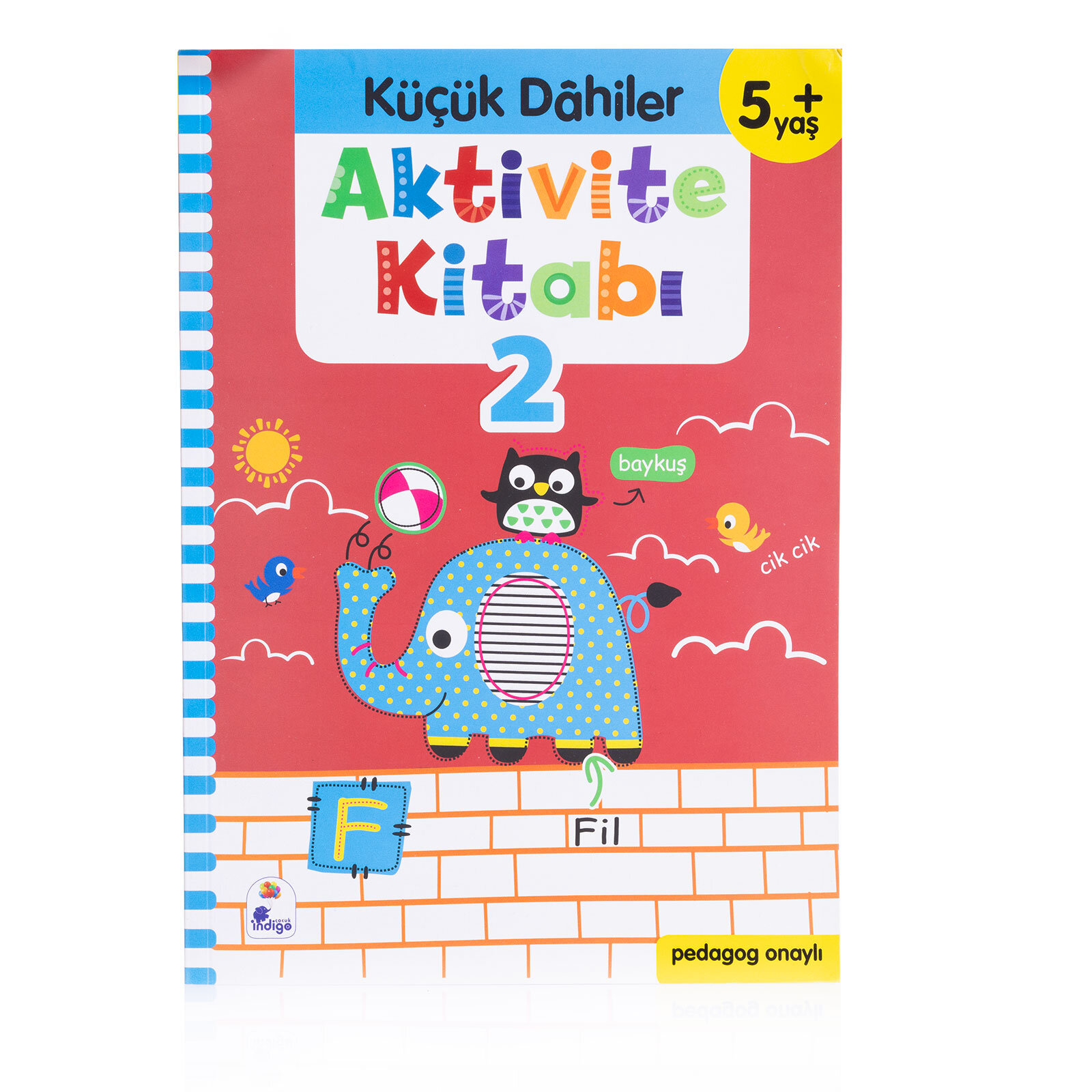 Küçük Dahiler Aktivite Kitabı 2 – 5+ Yaş (Pedagog Onaylı)