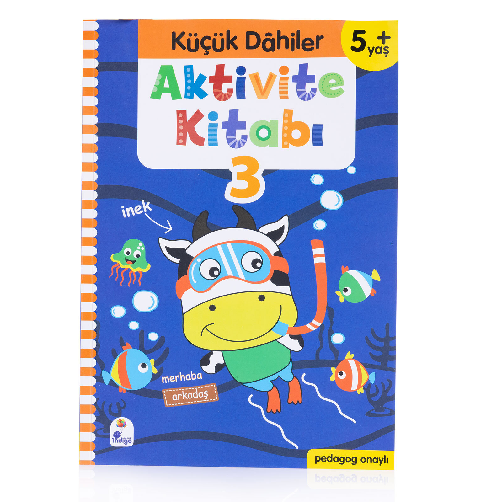 Küçük Dahiler Aktivite Kitabı 3 – 5+ Yaş (Pedagog Onaylı)