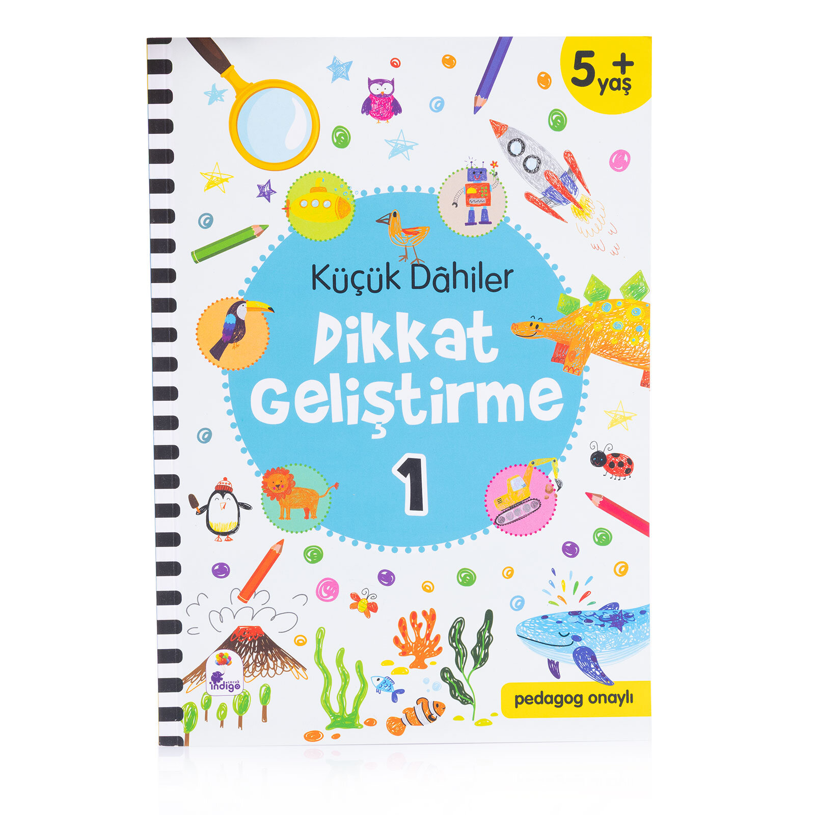 Küçük Dahiler Dikkat Geliştirme 1 – 5+ Yaş (Pedagog Onaylı) Küçük Dahiler Dikkat Geliştirme 1 – 5+ Yaş (Pedagog Onaylı)