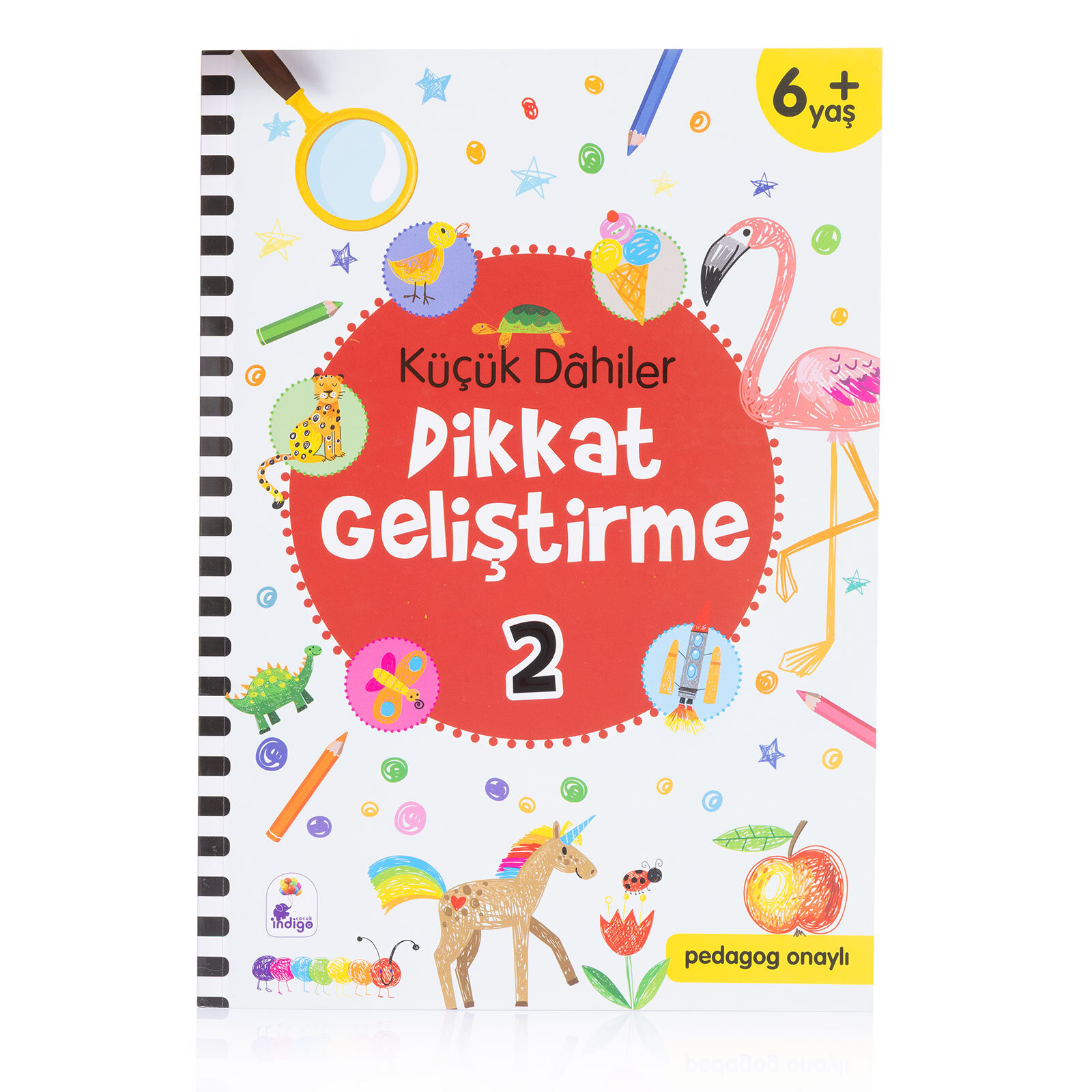 Küçük Dahiler Dikkat Geliştirme 2 – 6+ Yaş (Pedagog Onaylı)