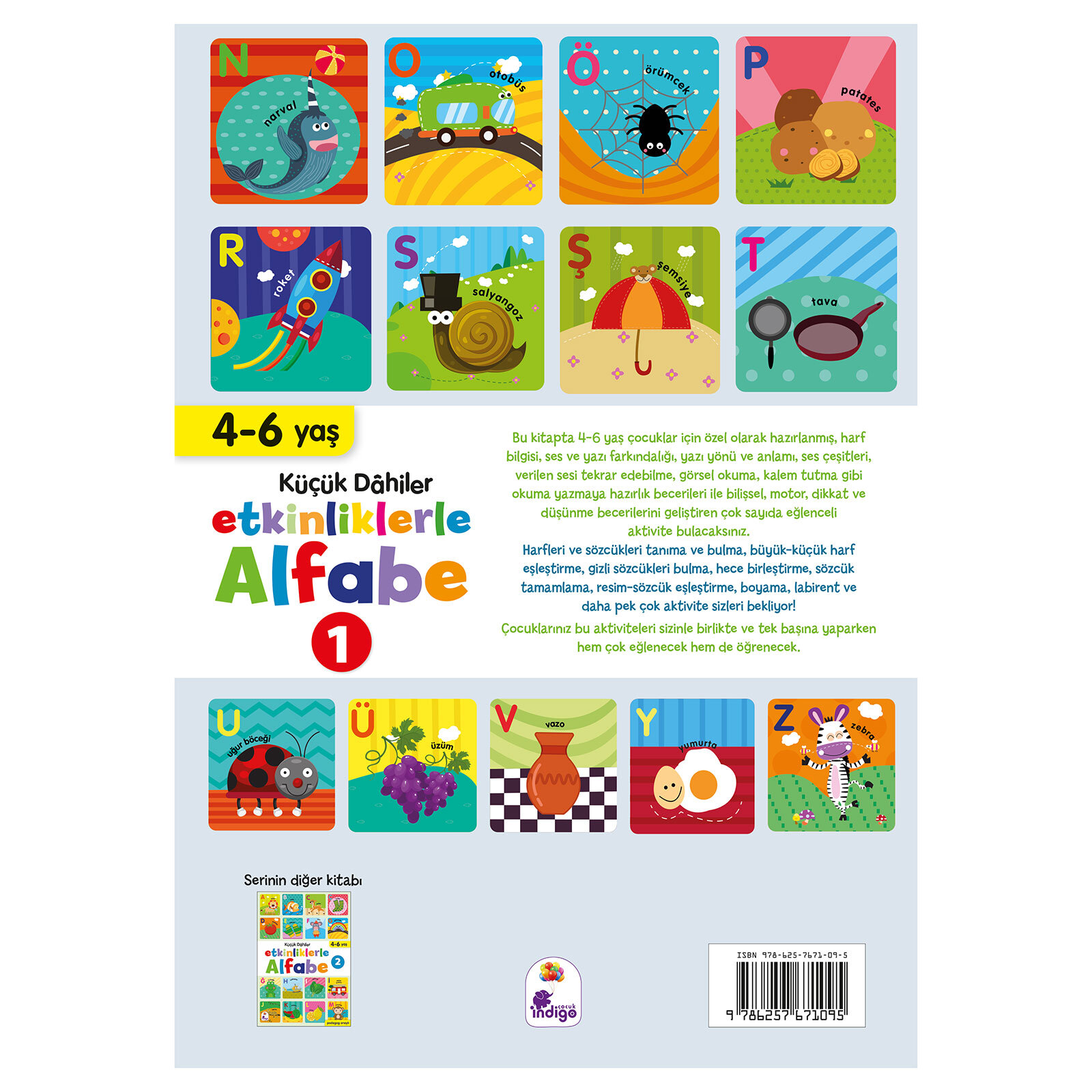 Küçük Dahiler - Etkinliklerle Alfabe 1