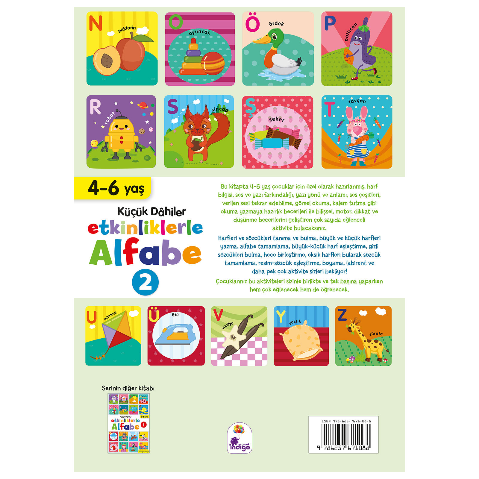 Küçük Dahiler - Etkinliklerle Alfabe 2