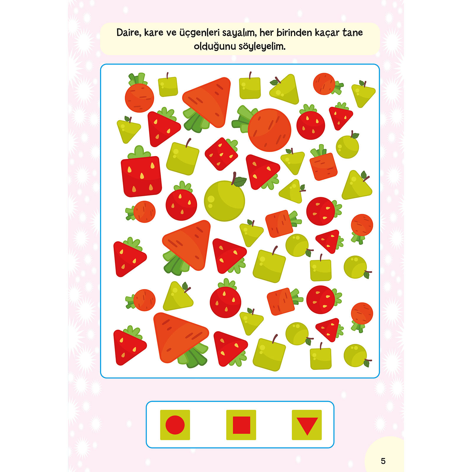 Küçük Dahiler Etkinliklerle Matematik 4-5 Yaş 1. Kitap Küçük Dahiler Etkinliklerle Matematik 4-5 Yaş 1. Kitap