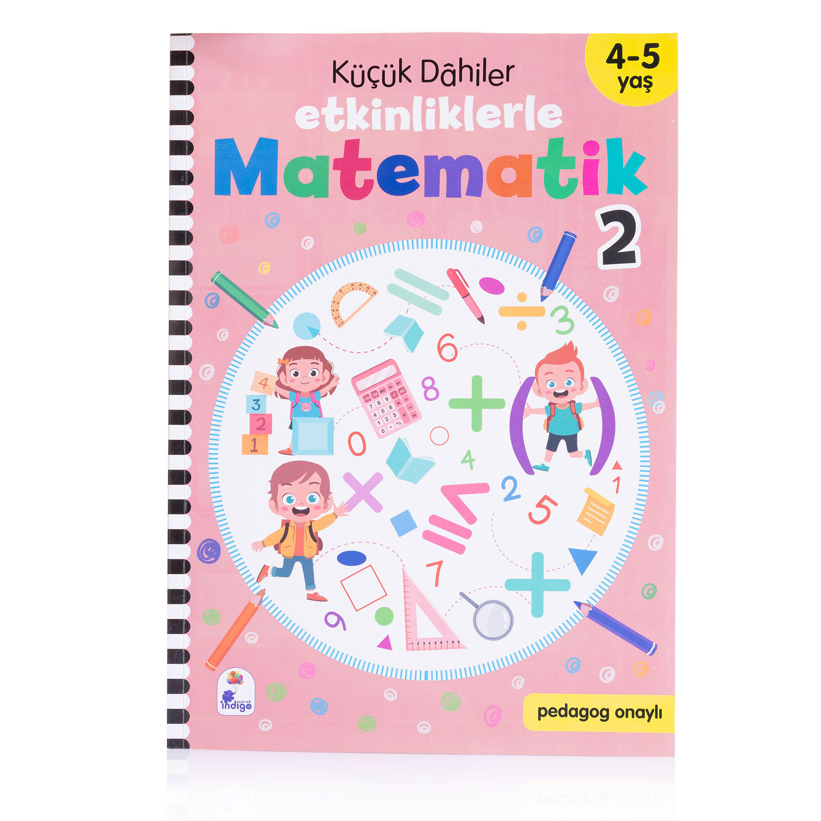 Küçük Dahiler Etkinliklerle Matematik 4-5 Yaş 2. Kitap