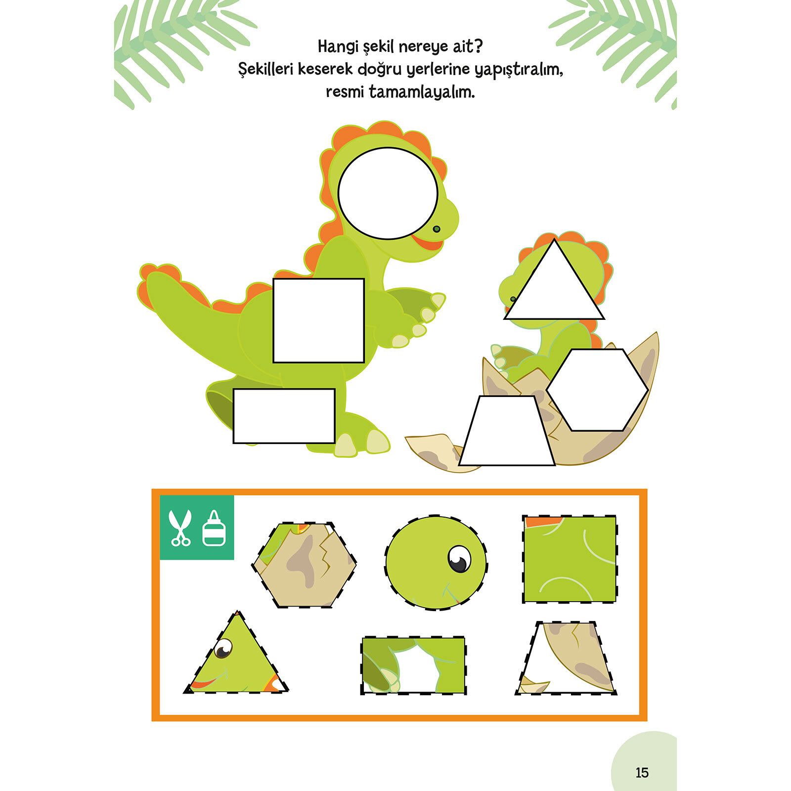 Küçük Dahiler Etkinliklerle Matematik 4-5 Yaş 2. Kitap