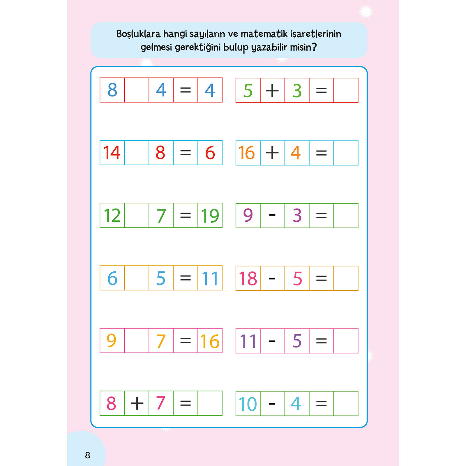 Küçük Dahiler Etkinliklerle Matematik 5-6 Yaş 1. Kitap Küçük Dahiler Etkinliklerle Matematik 5-6 Yaş 1. Kitap
