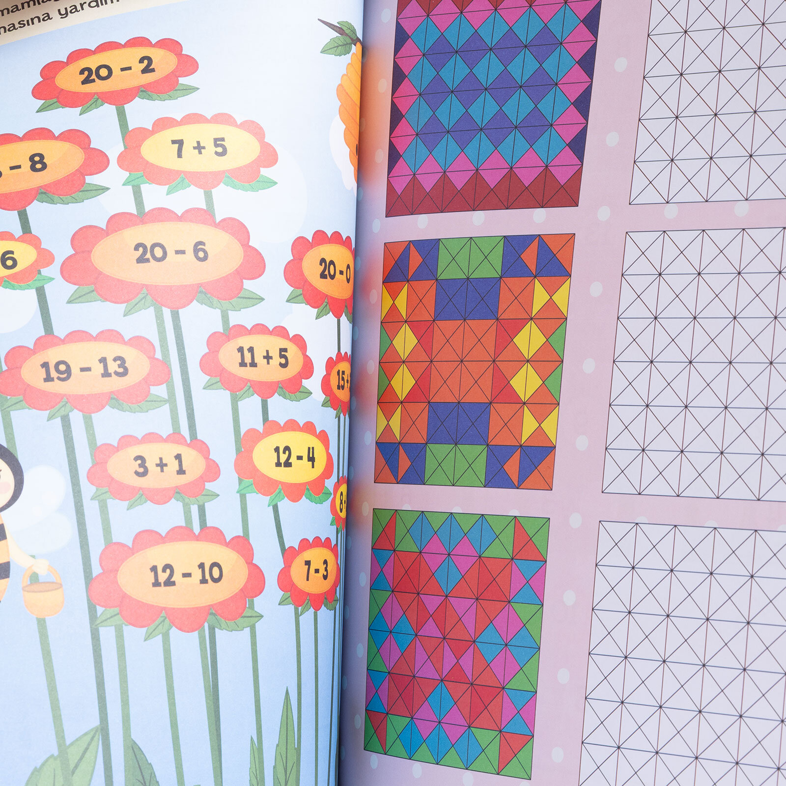 Küçük Dahiler Etkinliklerle Matematik 5-6 Yaş 2. Kitap